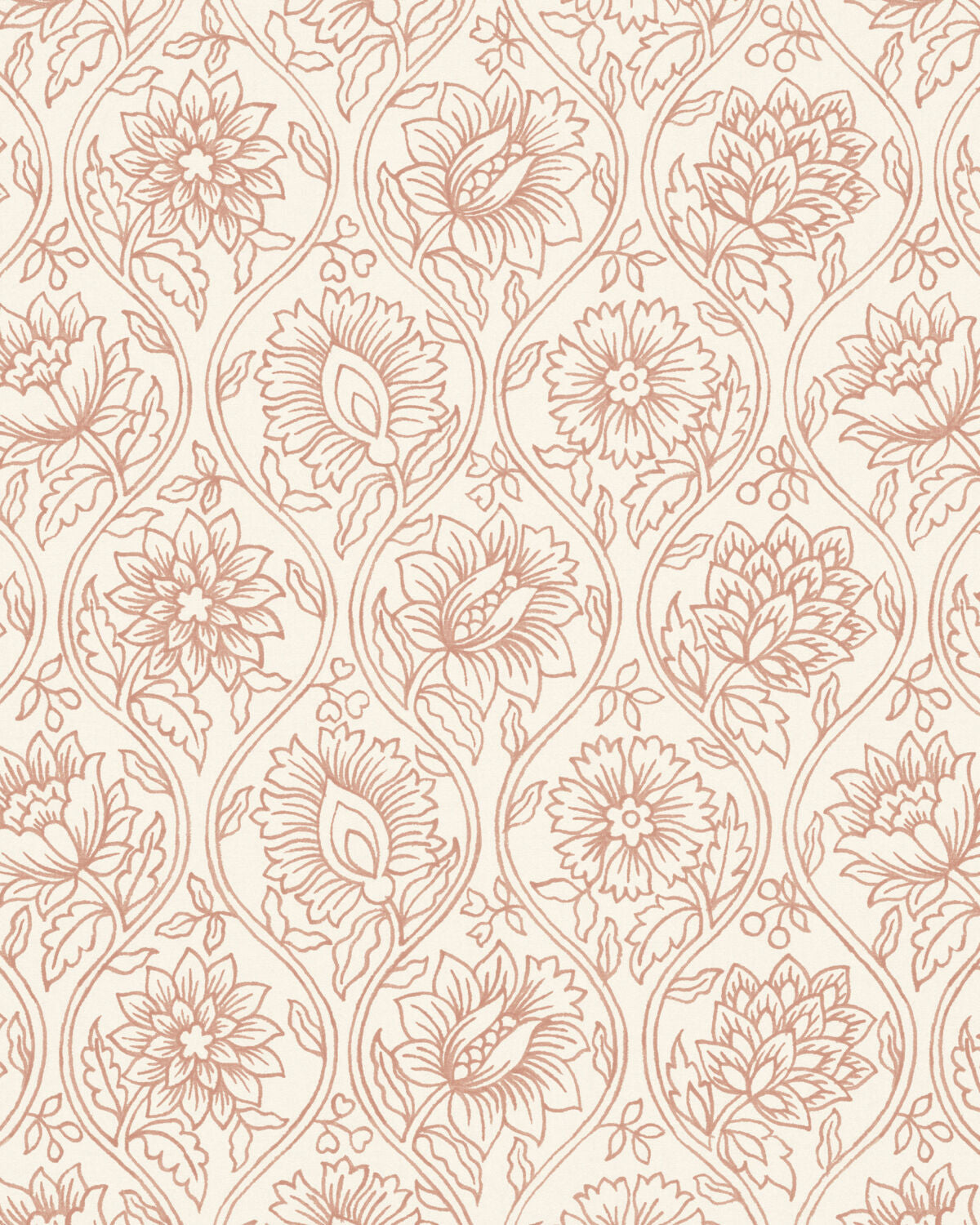 Lotus Wp - Bay Rose - Pure Edit Wallpaper