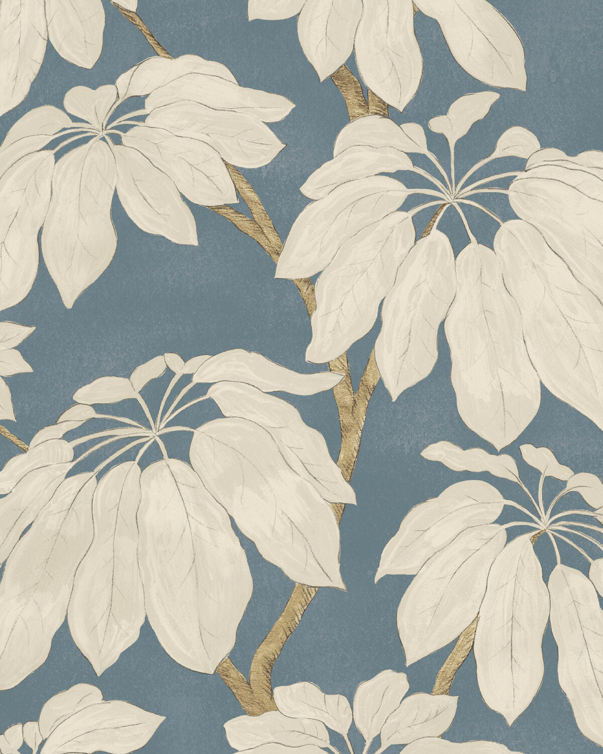 Pondicherry Wp - Denim - Pure Edit Wallpaper