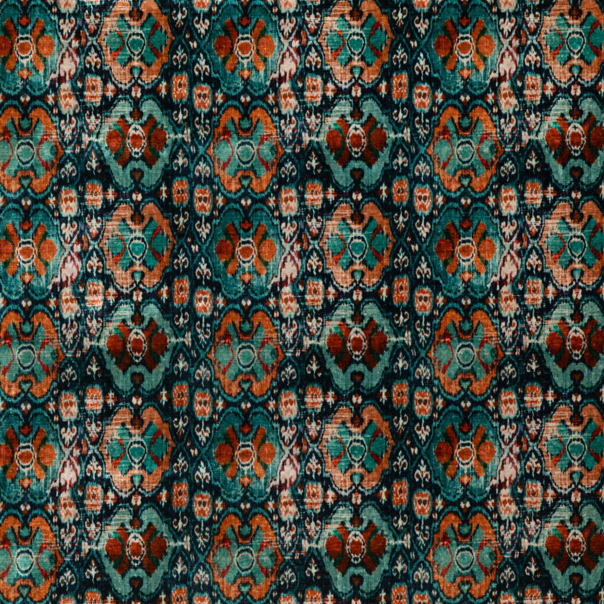 Petropolis - Teal - G P & J BAKER Fabric