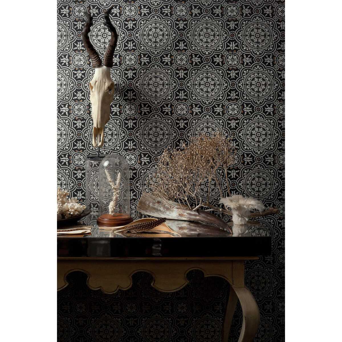 Piccadilly - Black And White - COLE & SON Wallpaper