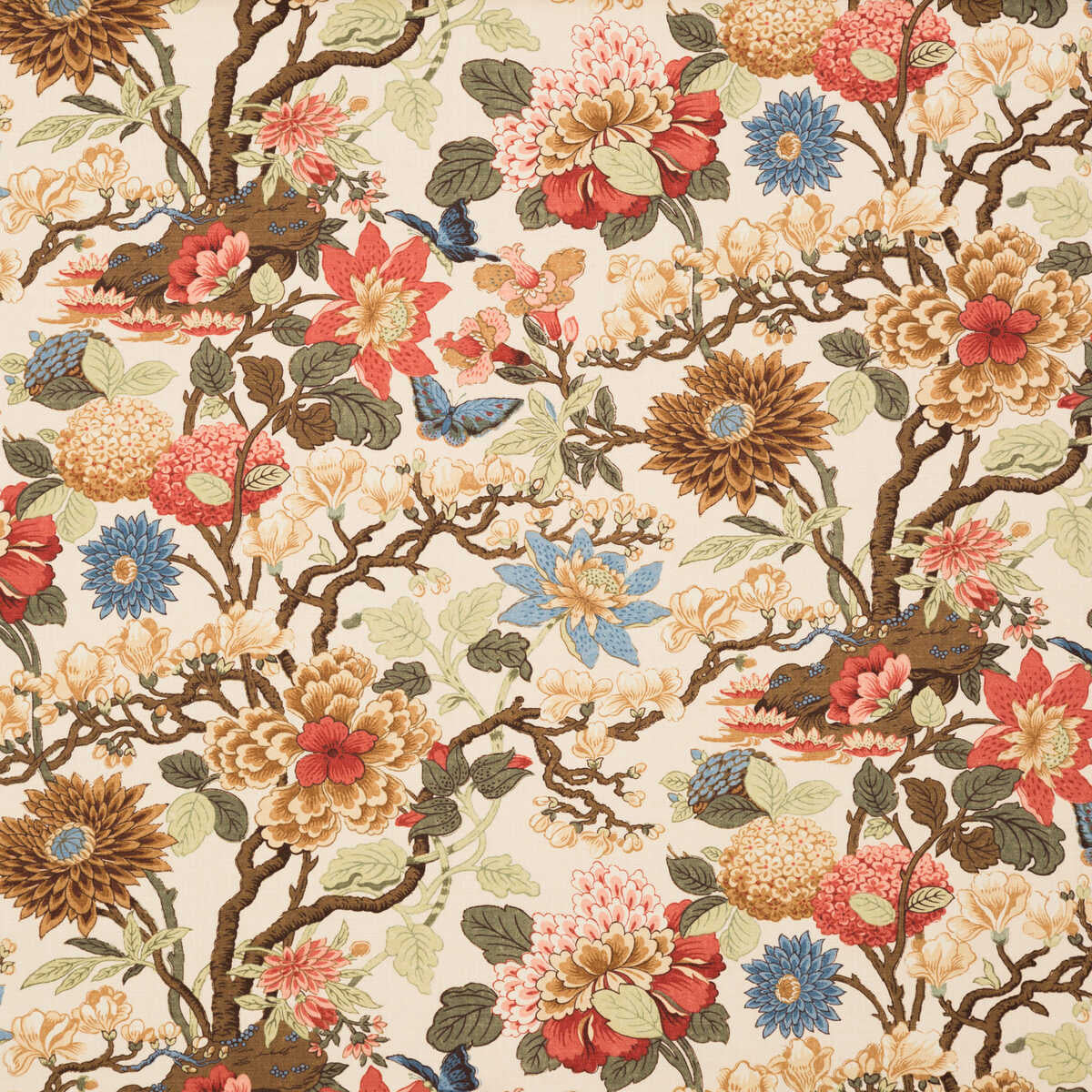 Magnolia - Biscuit/Sand - G P & J BAKER Fabric