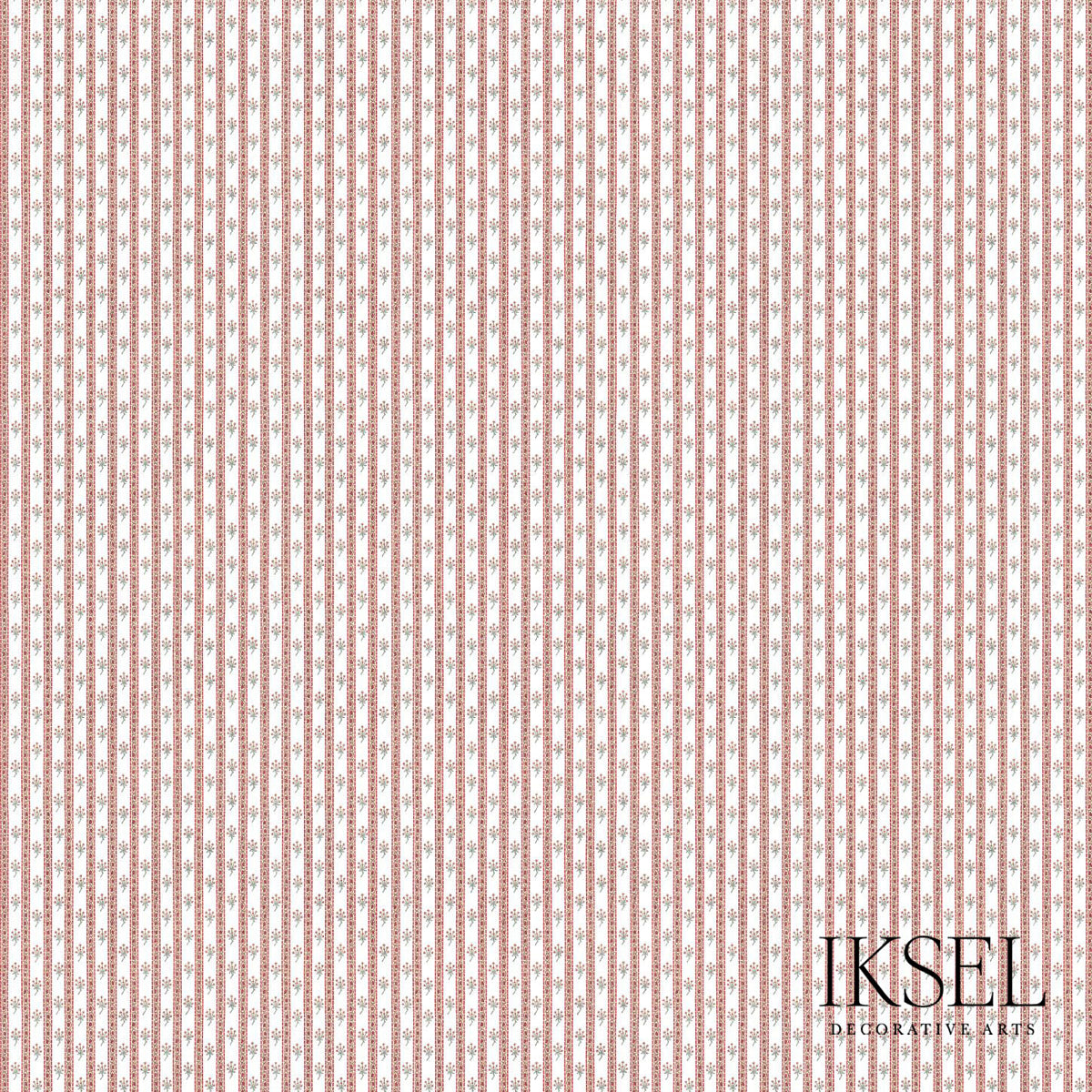 BOUQUET-STRIPE-ORIGINAL-SCHUMACHER-RF301CS01 - Schumacher Fabric