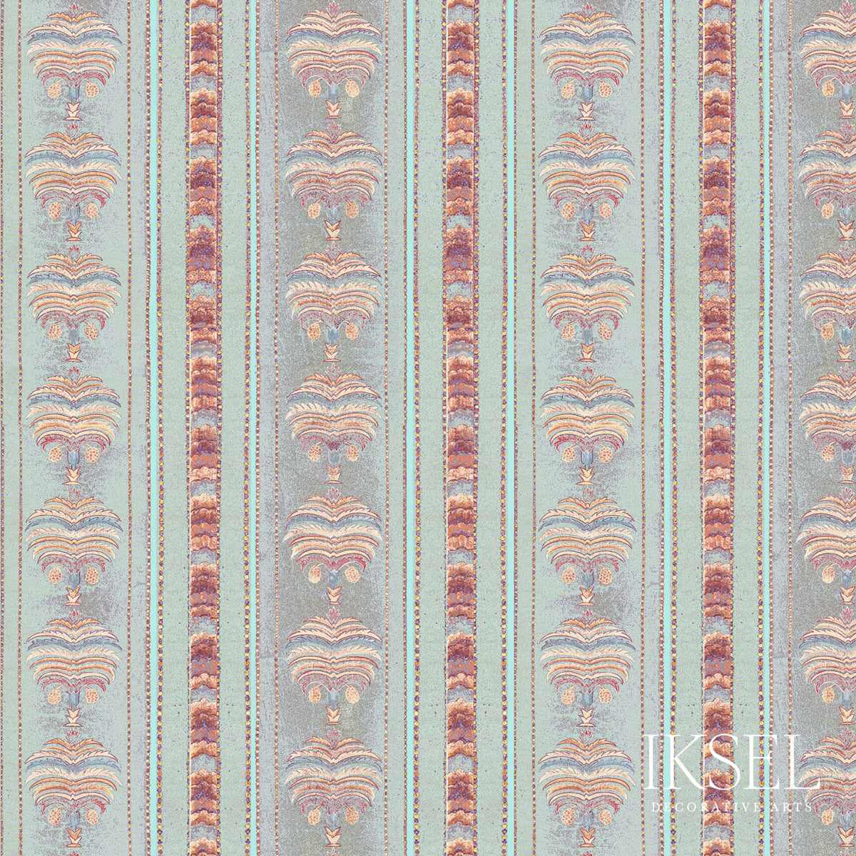 HINDUSTAN-STRIPE-ORIGINAL-SCHUMACHER-RF313CS01 - Schumacher Fabric