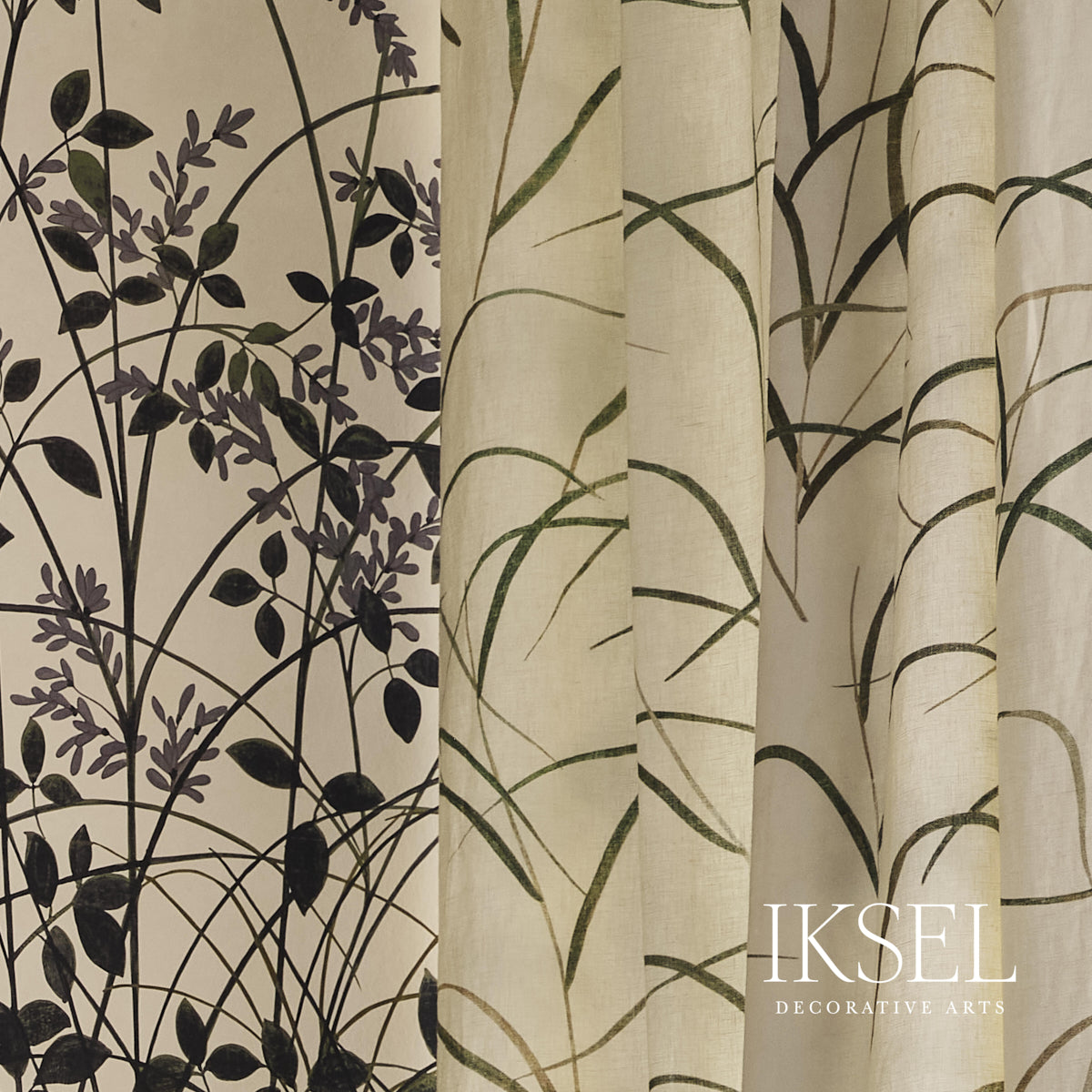 JAPANESE-GRASS-RICE-SCHUMACHER-RF611CS40 - Schumacher Fabric