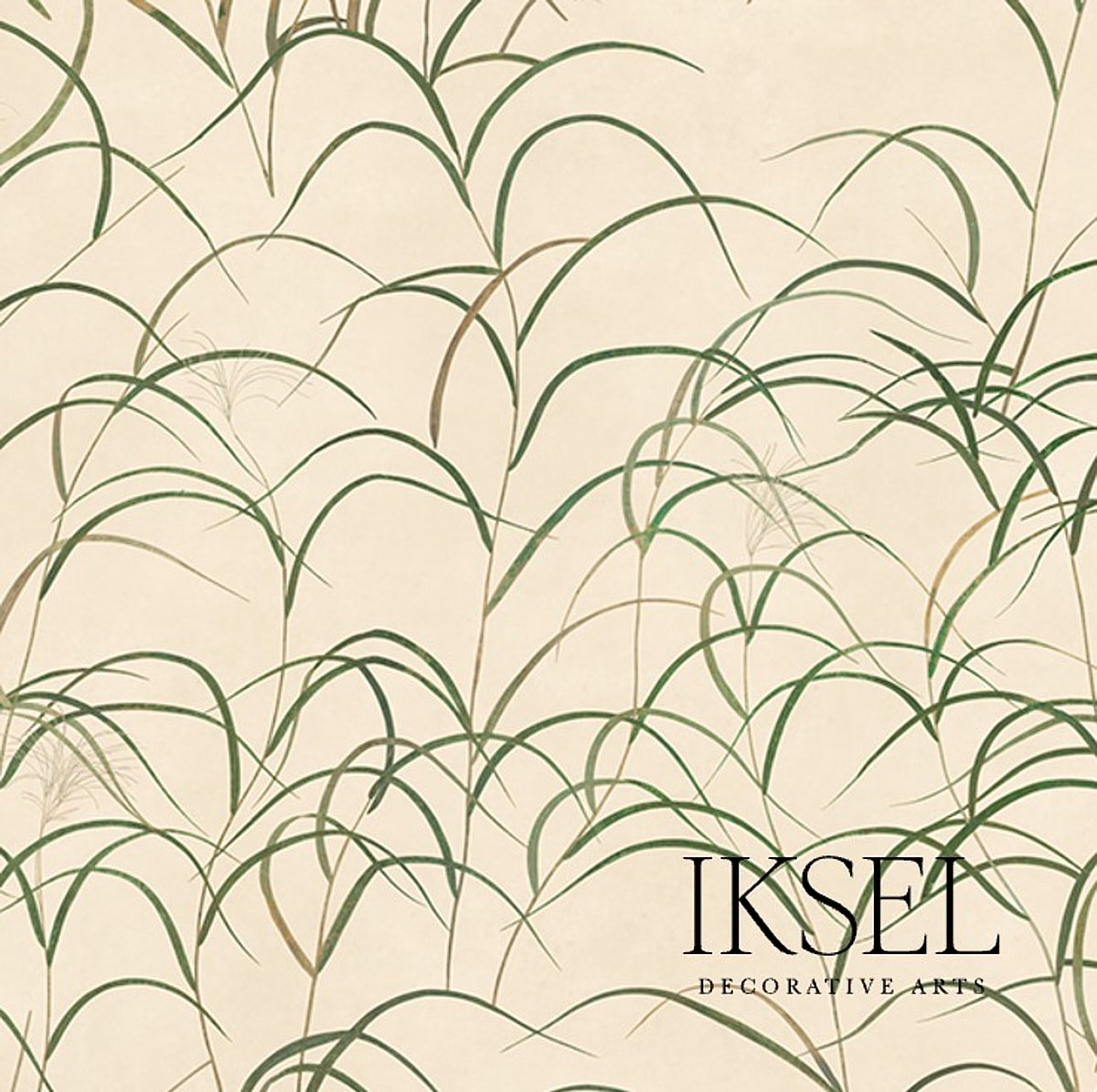 JAPANESE-GRASS-RICE-SCHUMACHER-RF611CS40 - Schumacher Fabric
