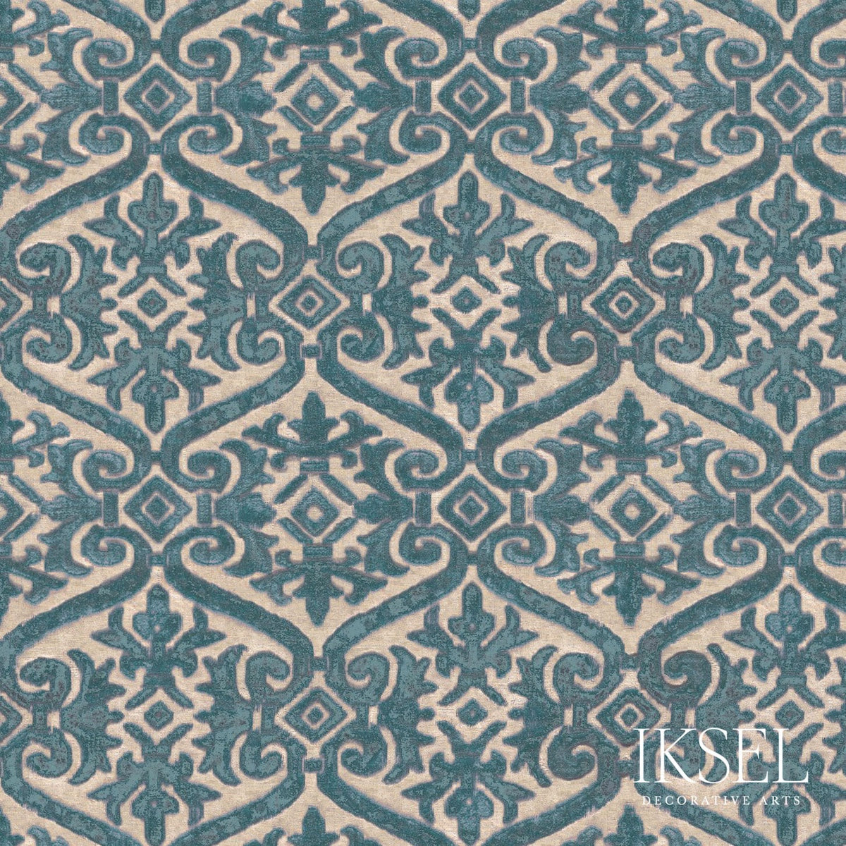 LOREDAN-PEACOCK-SCHUMACHER-RF901CS57 - Schumacher Fabric