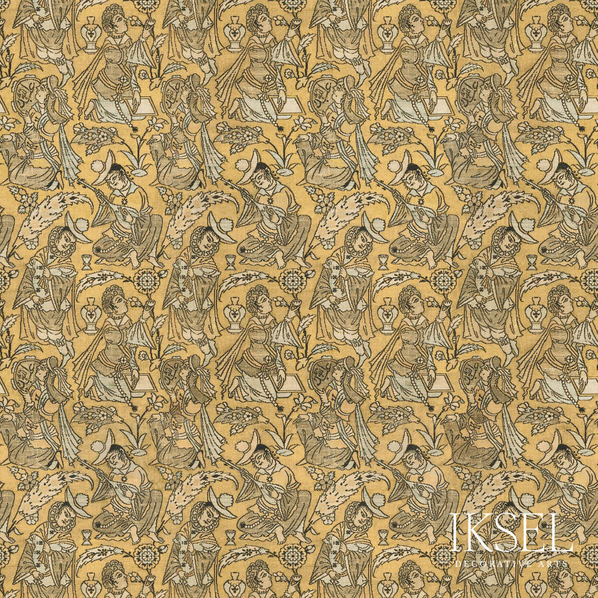 SAFAVID-MUSICIANS-ORIGINAL-SCHUMACHER-RF905CS01 - Schumacher Fabric