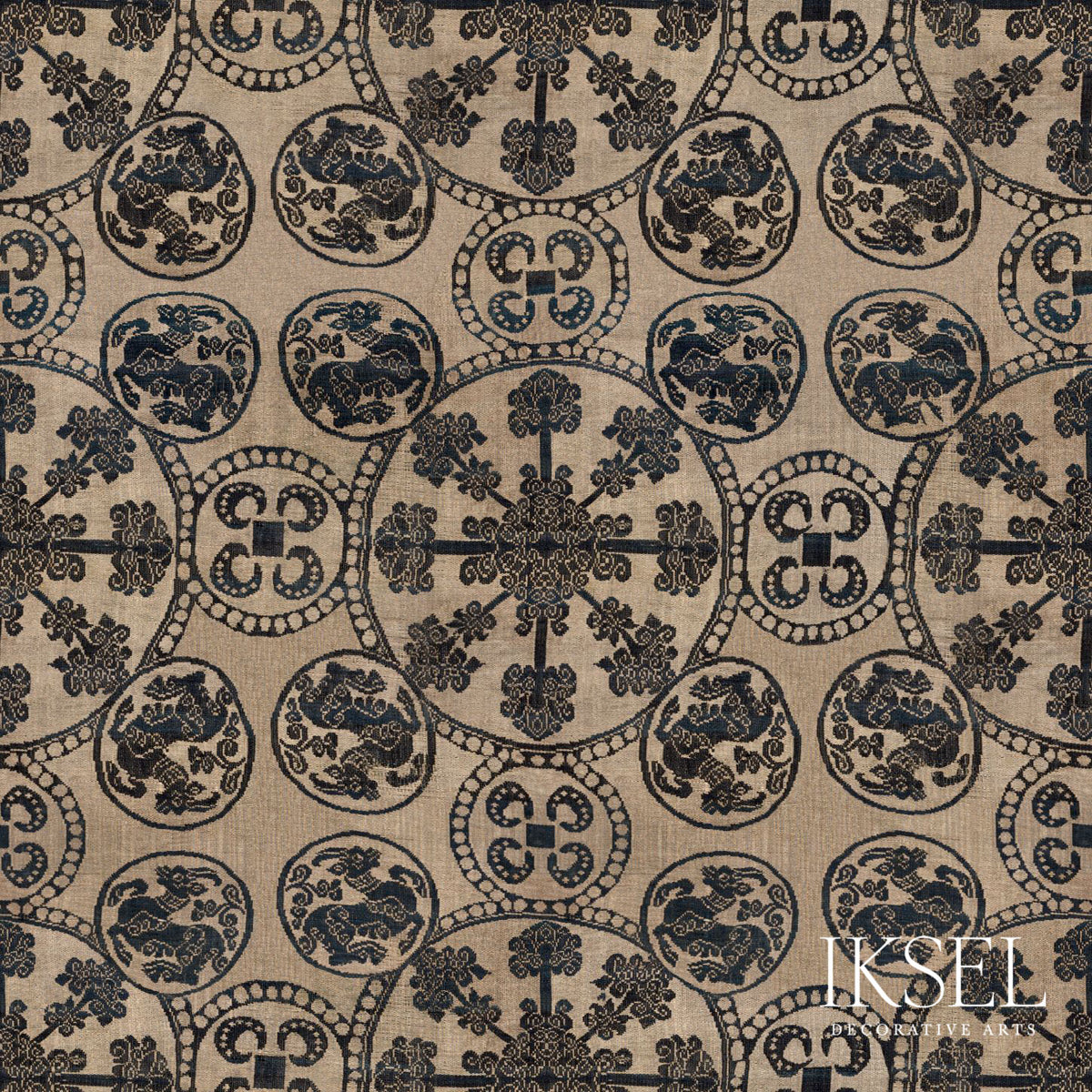 BUYID-GOATS-ORIGINAL-SCHUMACHER-RF908CS01 - Schumacher Fabric