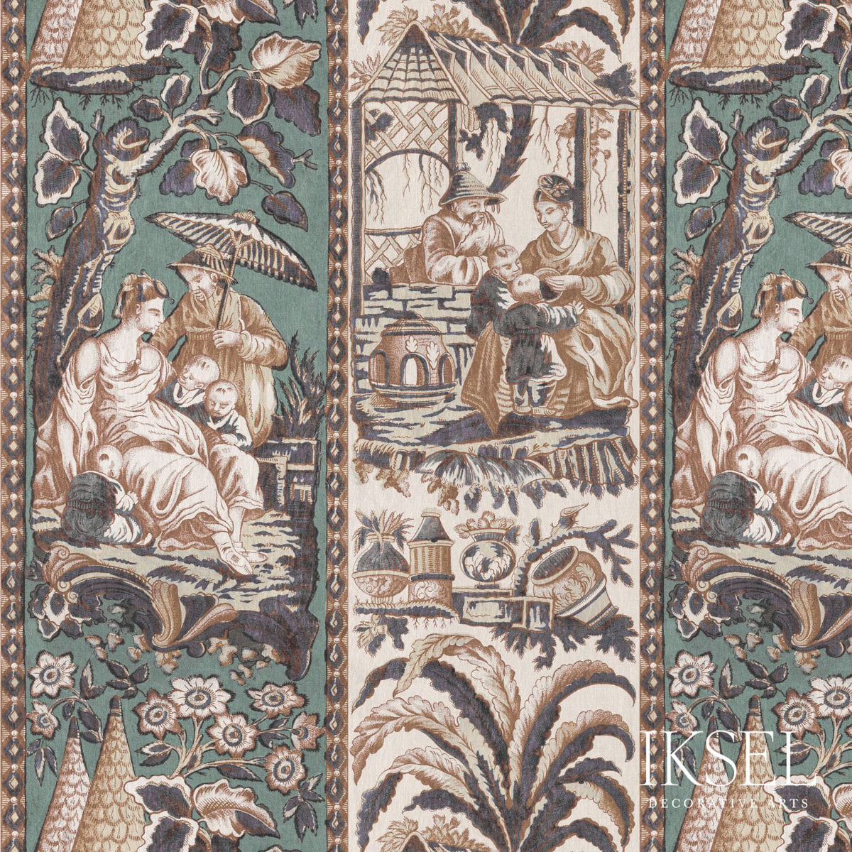 BRISTOL-STRIPE-ORIGINAL-SCHUMACHER-RF912CS01 - Schumacher Fabric