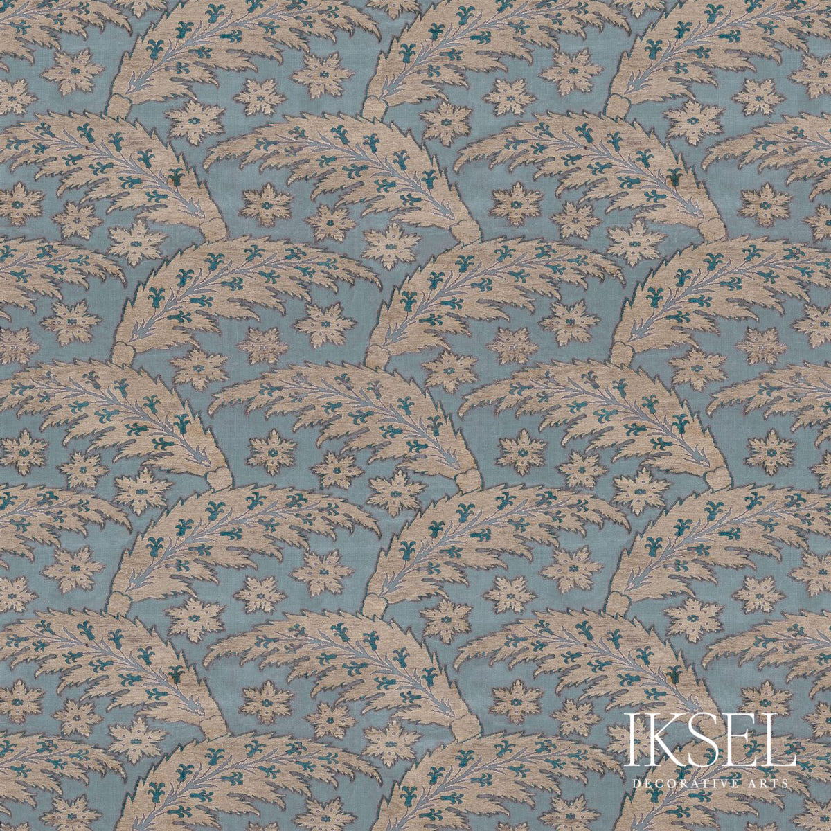 SAZ-LEAVES-NATTIER-SCHUMACHER-RF917CR51 - Schumacher Fabric