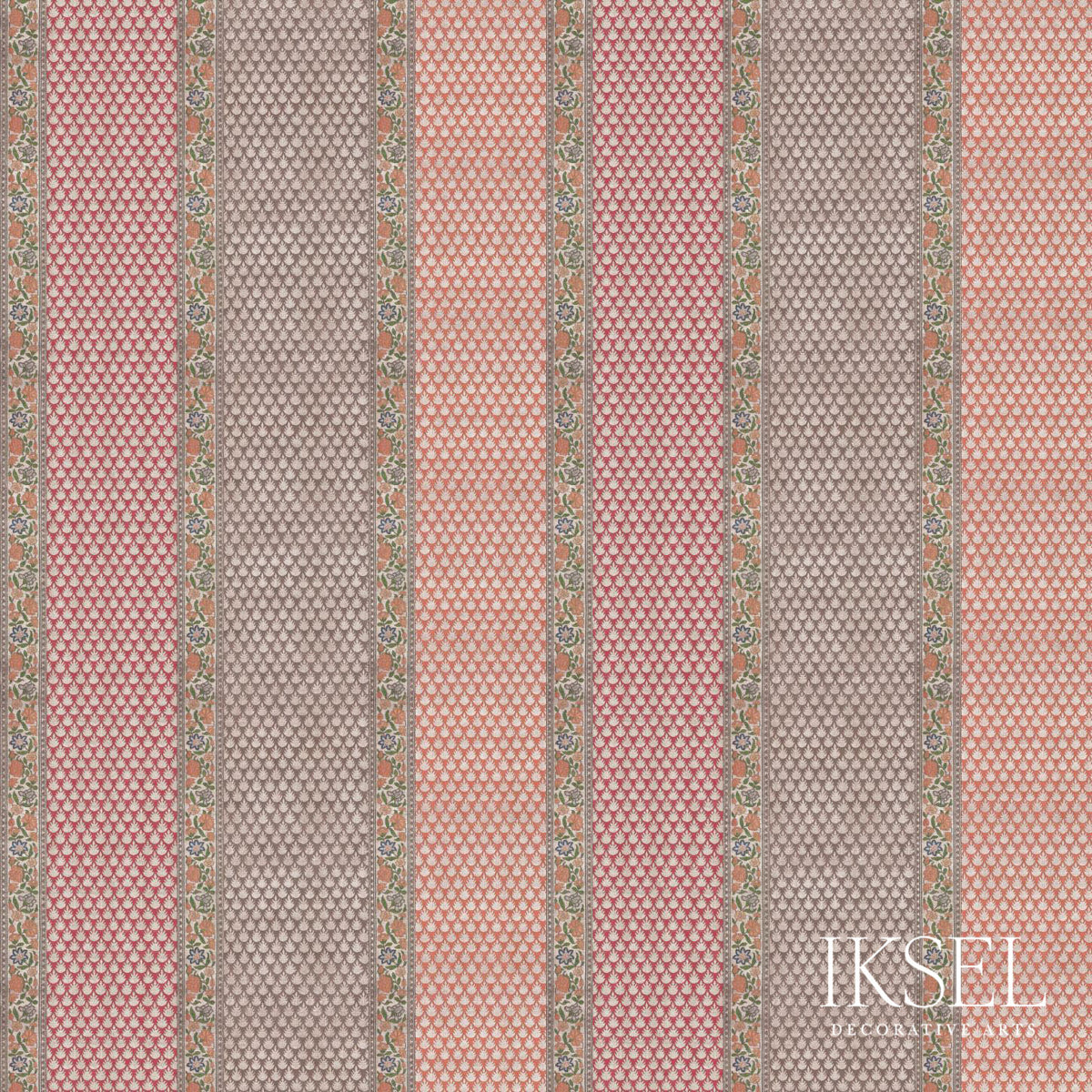 KASHAN-STRIPE-ORIGINAL-SCHUMACHER-RF919CS01 - Schumacher Fabric