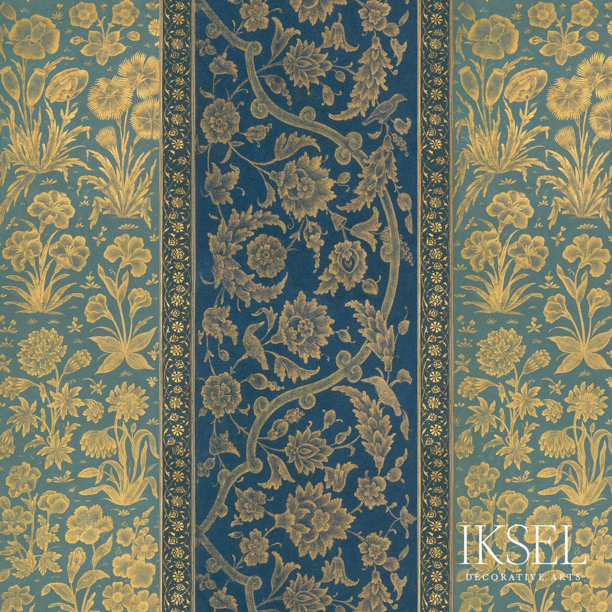 NUR-JAHAN-STRIPE-COTTON-ORIGINAL-SCHUMACHER-RF922ACS01 - Schumacher Fabric