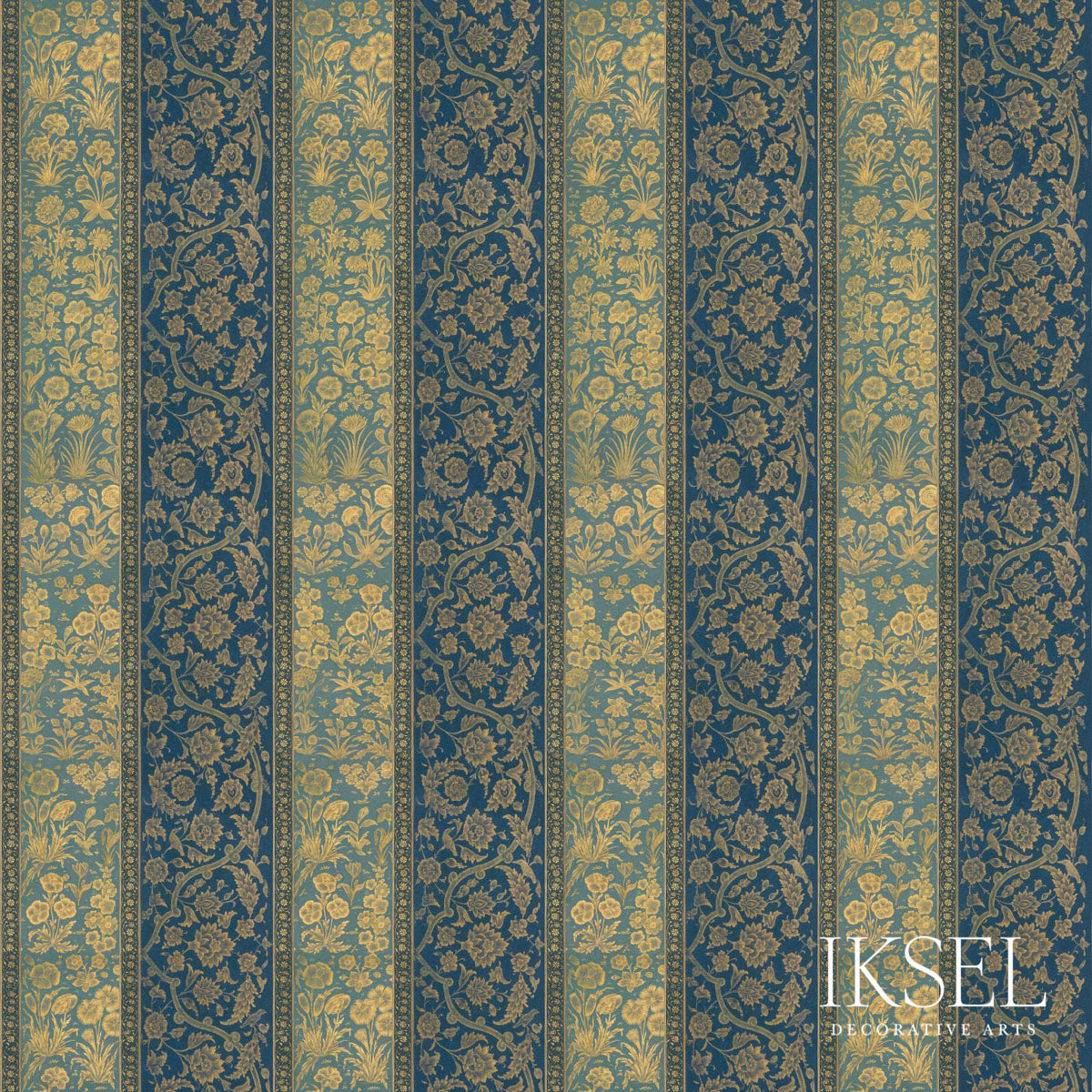 NUR-JAHAN-STRIPE-COTTON-ORIGINAL-SCHUMACHER-RF922ACS01 - Schumacher Fabric