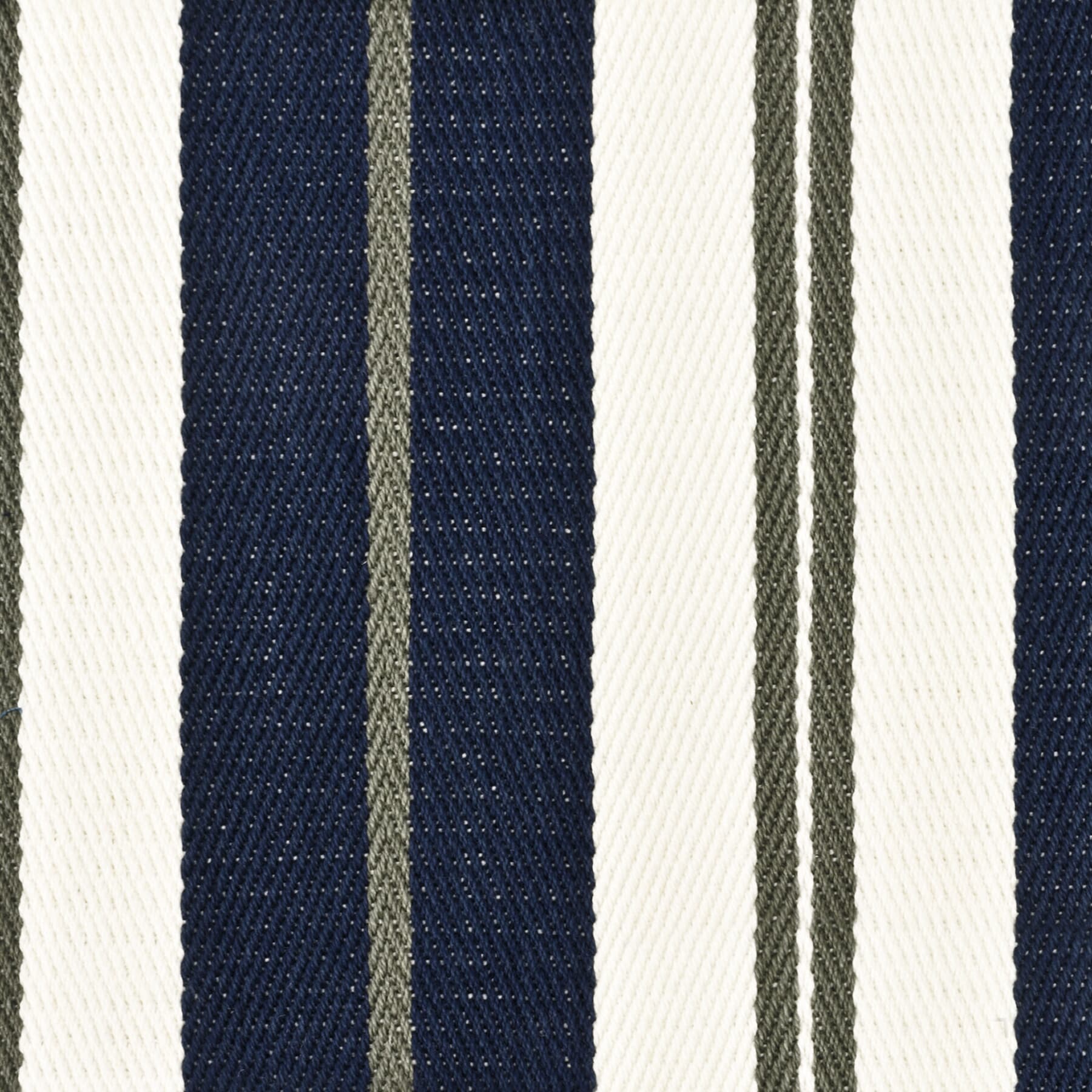Rikerson 1 Indigo by Stout Fabric