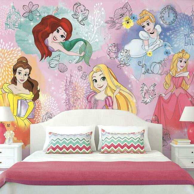 Disney Princess Peel & Stick Wall Mural - Original - York Wallcoverings - RMK11414M