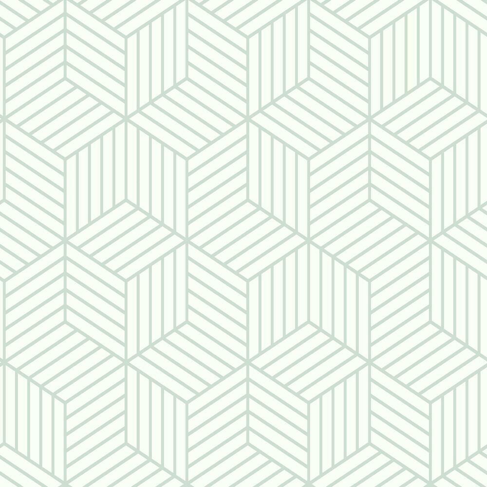 striped-hexagon-peel-and-stick-wallpaper-green-york-wallcoverings-rmk11722wp