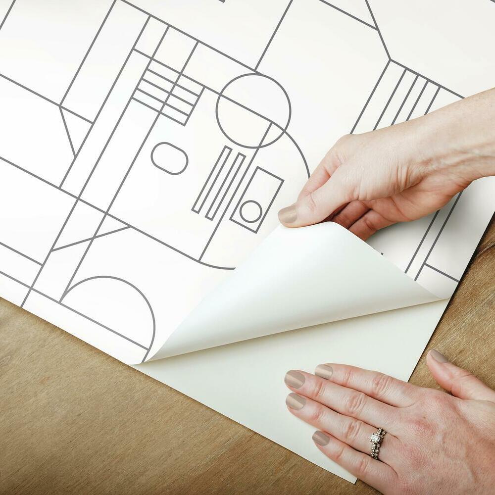 star-wars-r2d2-geometric-peel-and-stick-wallpaper-white-york-wallcoverings-rmk11786rl