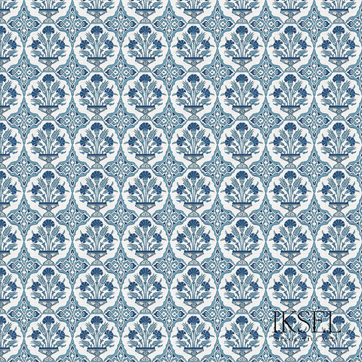 IZNIK-CARNATION-BOUQUET-IZNIK-BLUE-SCHUMACHER-RW108CR72-255