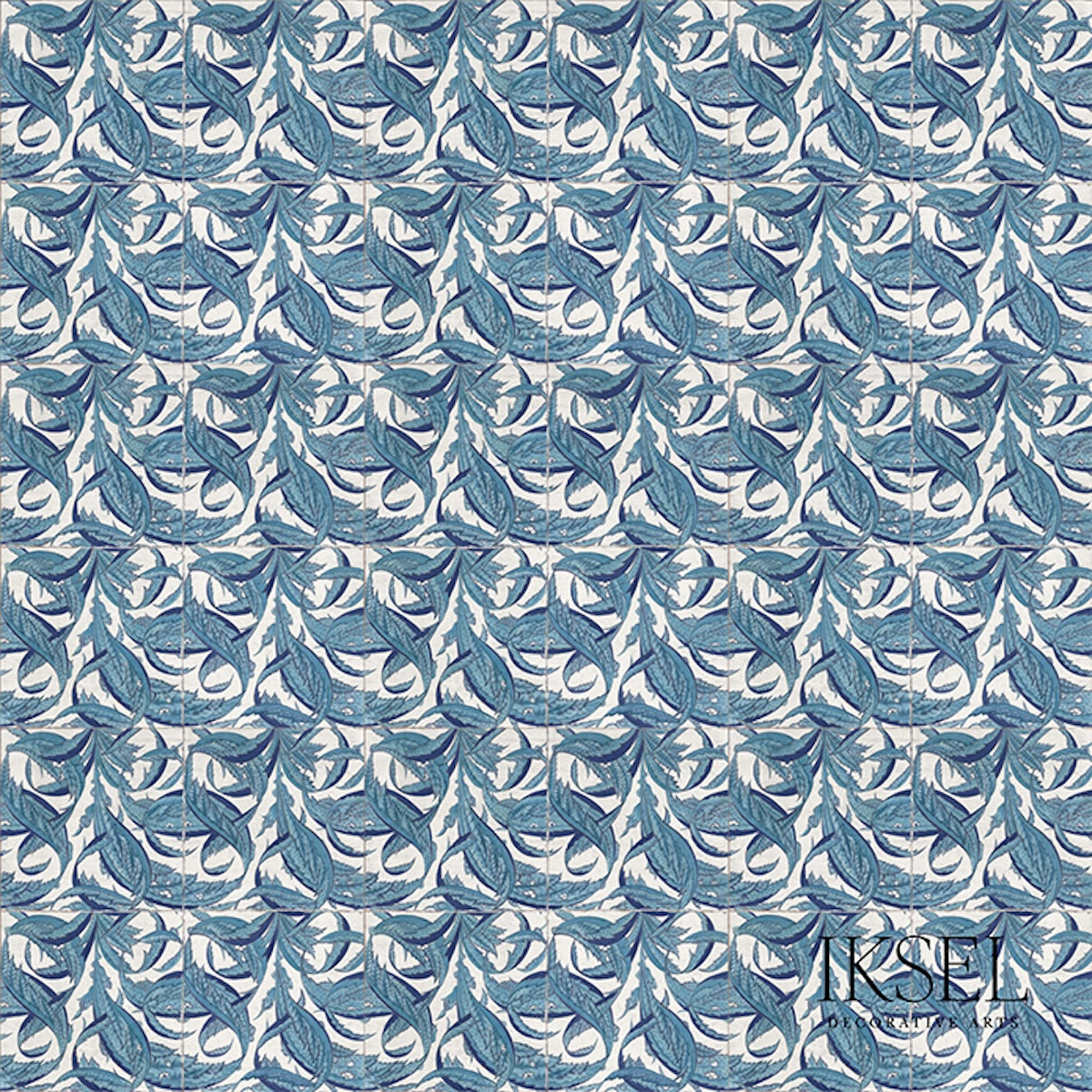 IZNIK-LEAVES-IZNIK-BLUE-SCHUMACHER-RW115CR72-255
