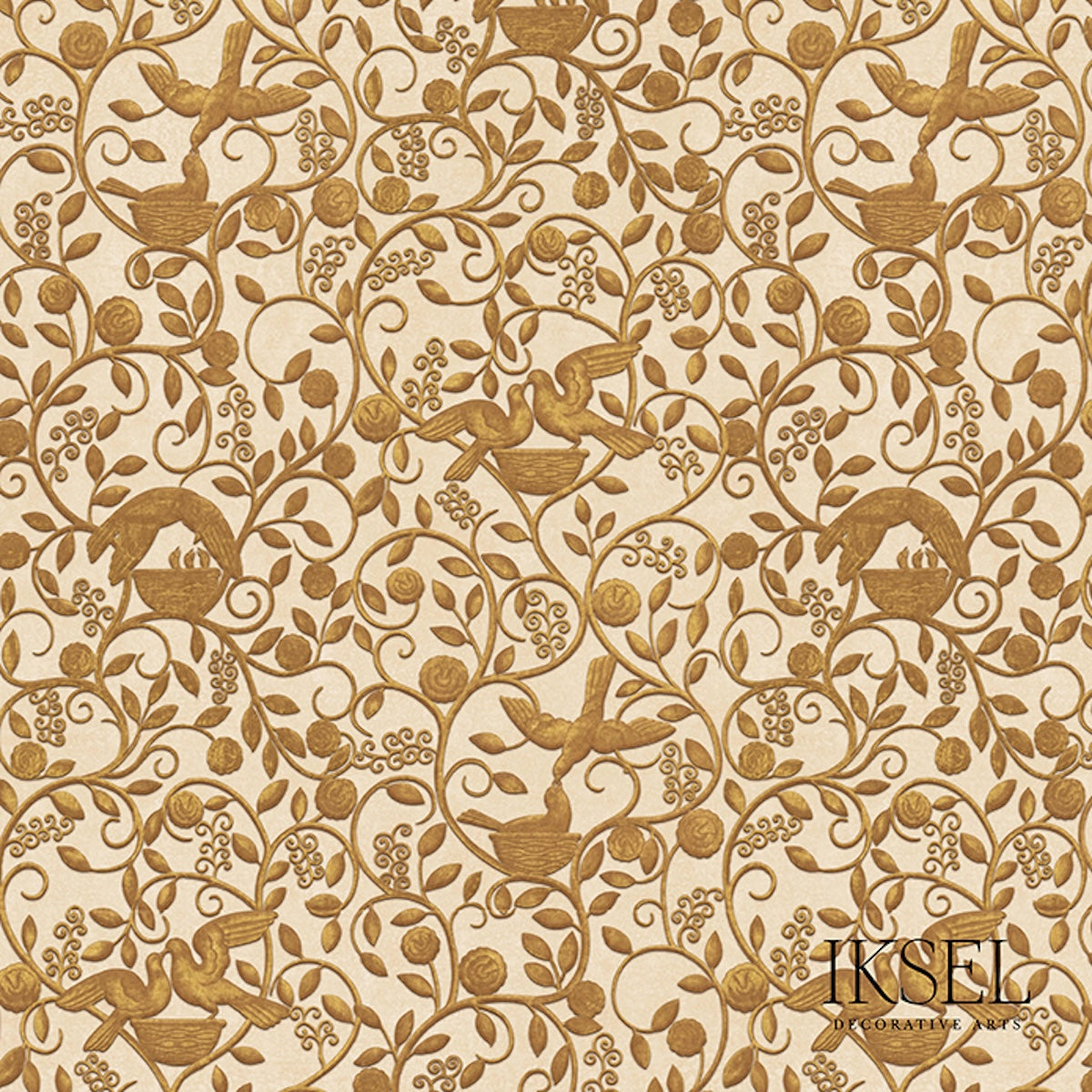 DECO-DOVES-CHAMPAGNE-SCHUMACHER-RW444CS80-255