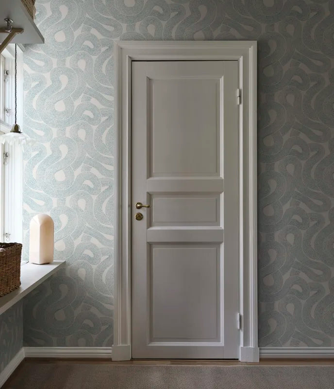 WSB 0805 0330 Zen Inido Blue by Sandberg Wallcovering
