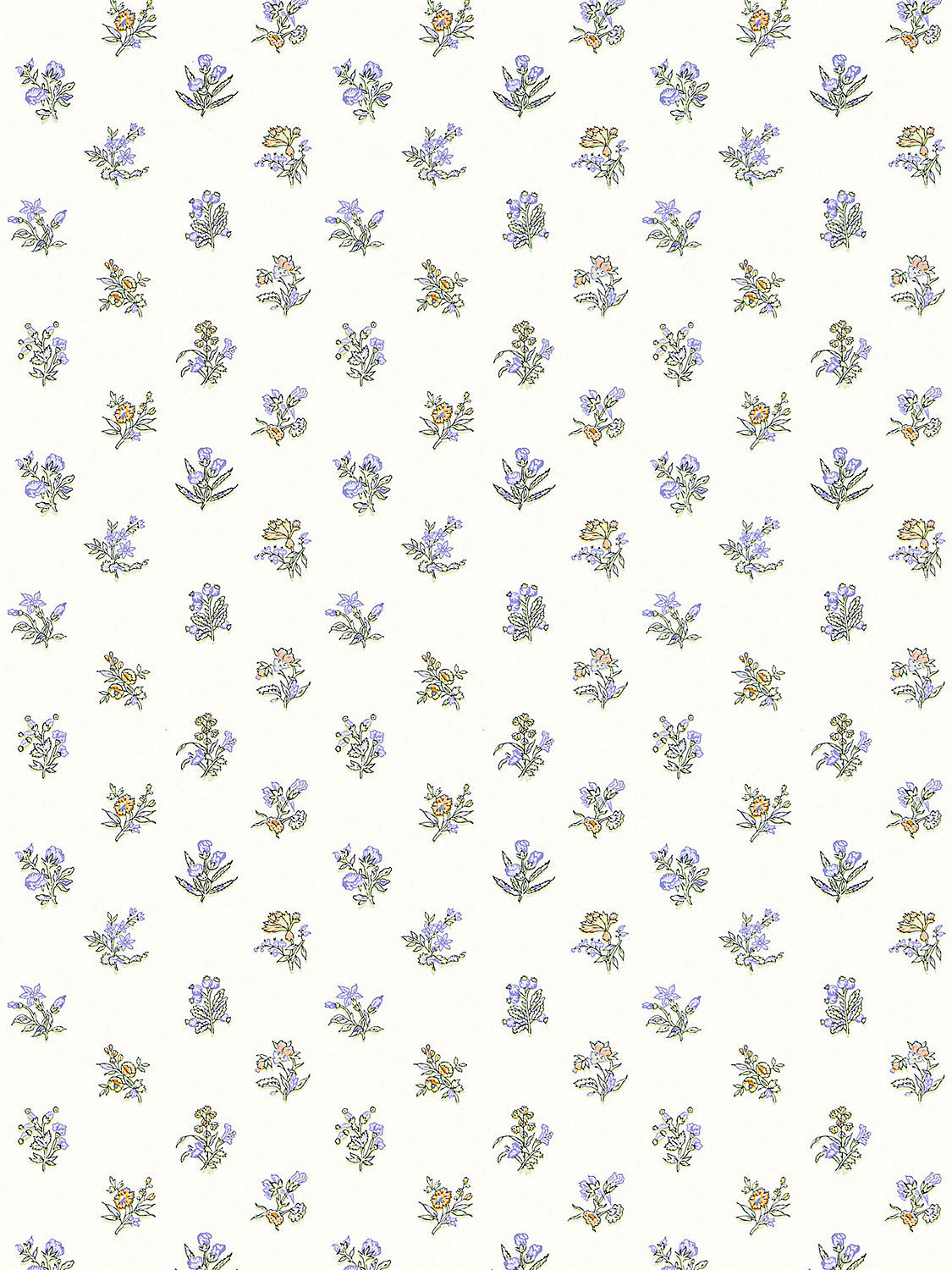 Summer Flora Wallcovering - Lavender - Scalamandre Wallpaper