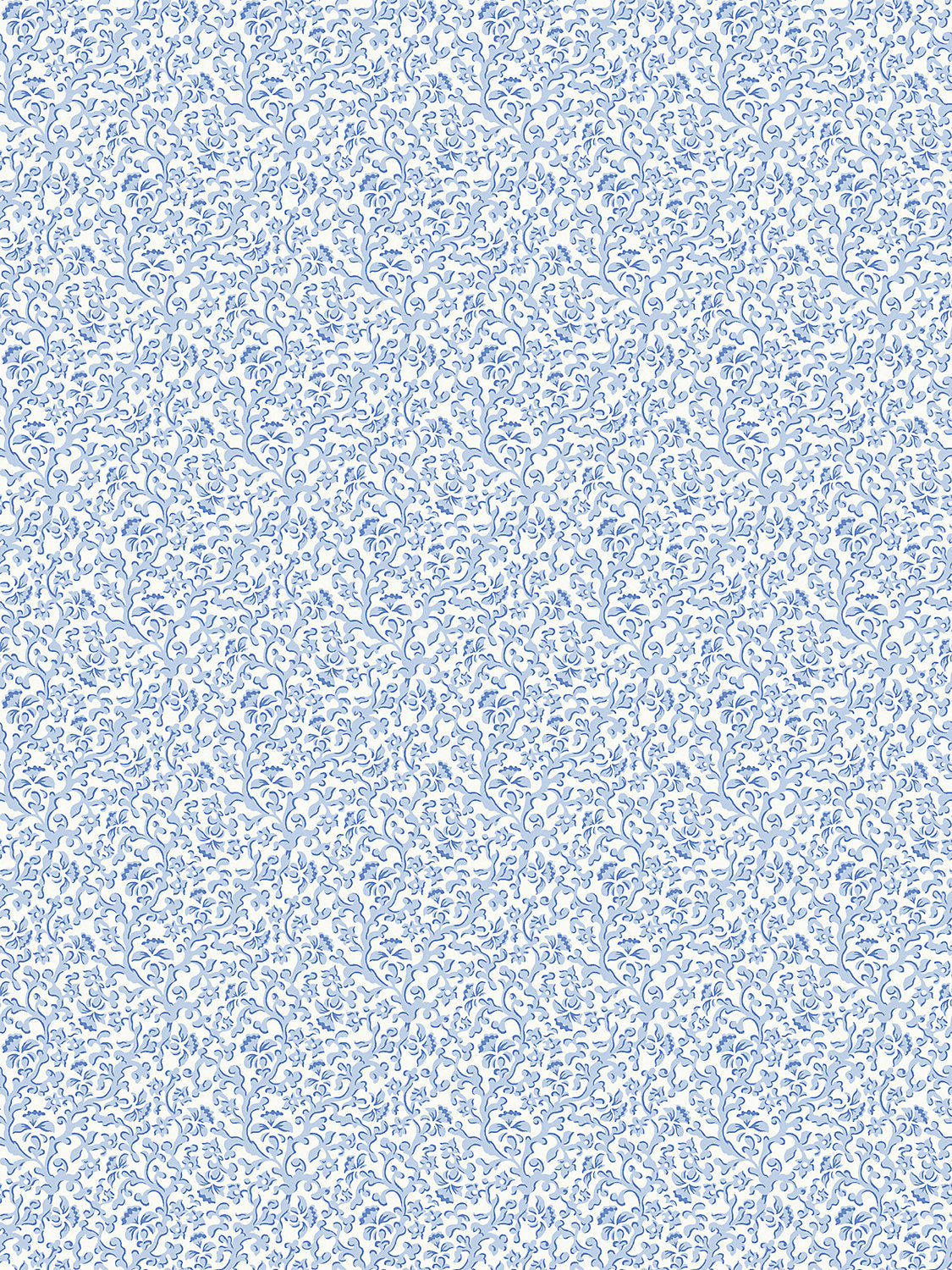 Bandbox Wallcovering - Bluebell - Scalamandre Wallpaper