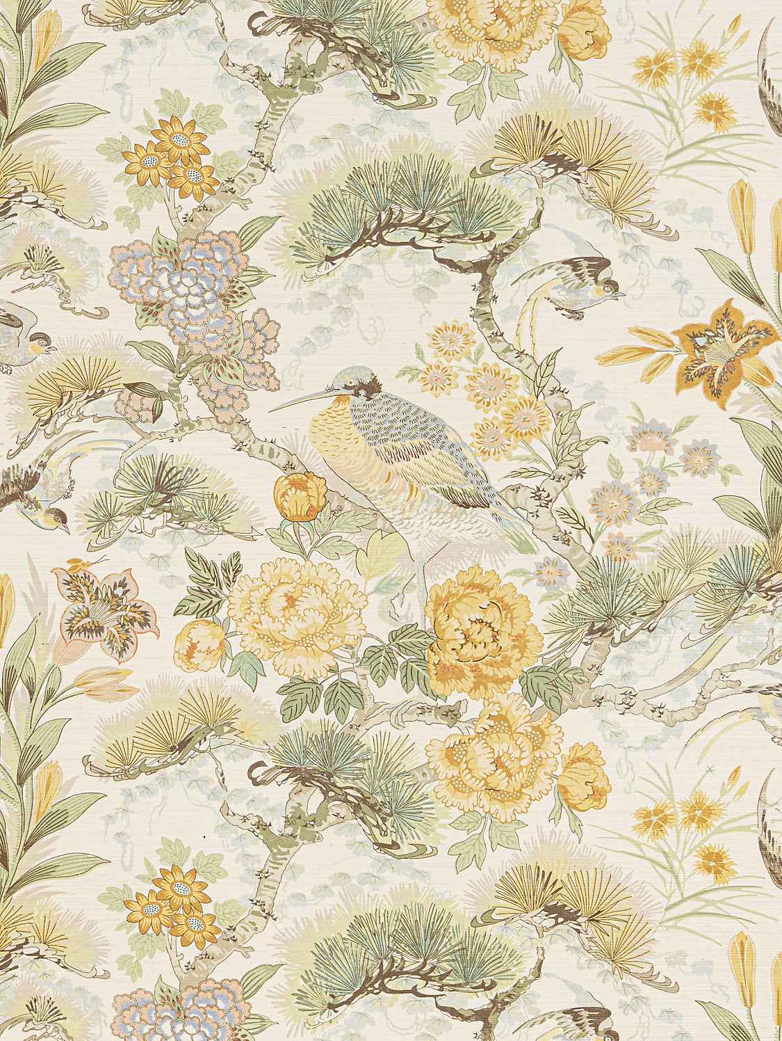 Shenyang Sisal - Buttercup Meadow by Scalamandre Wallpaper