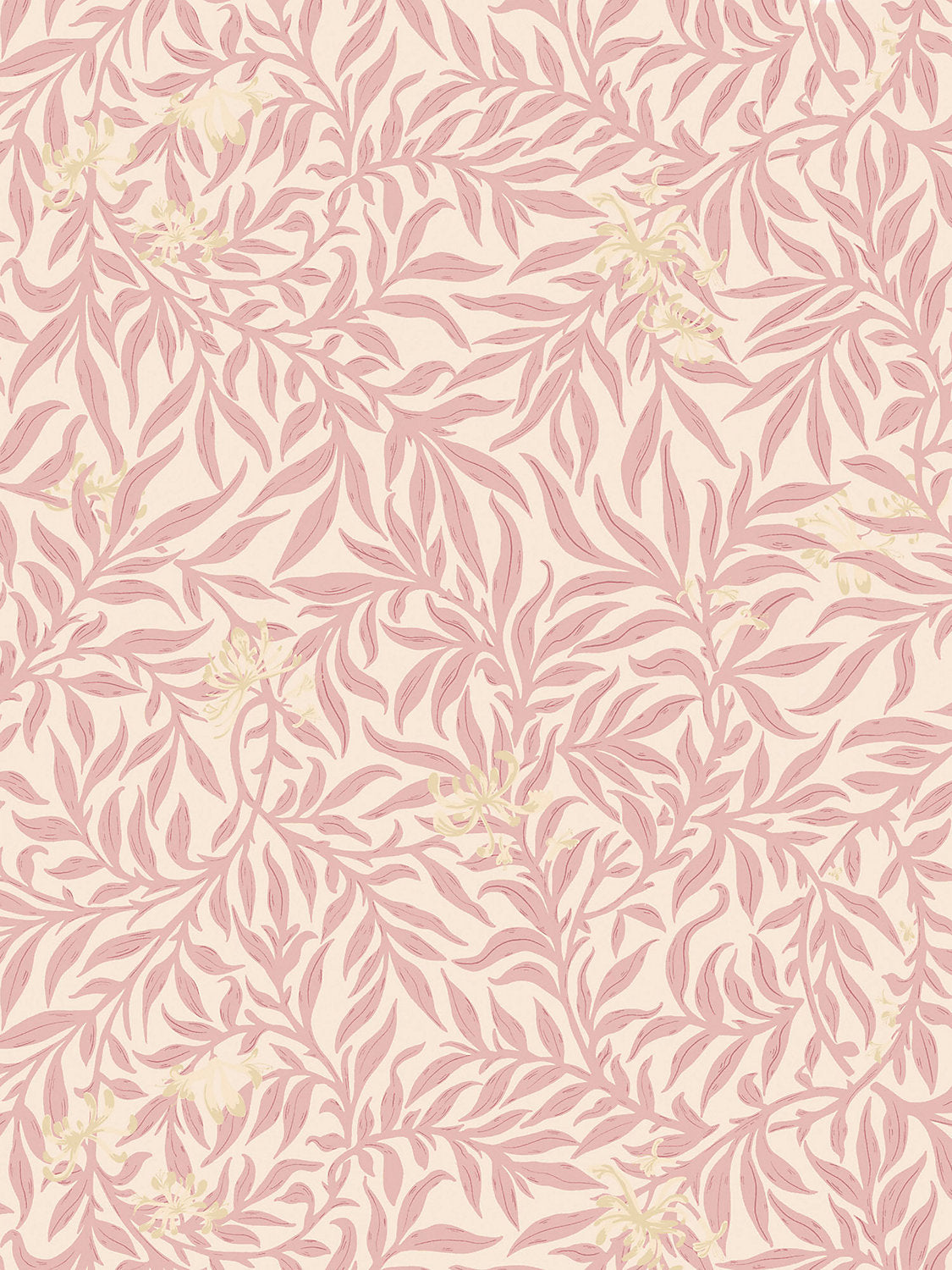 Honeysuckle Wallcovering - Rose