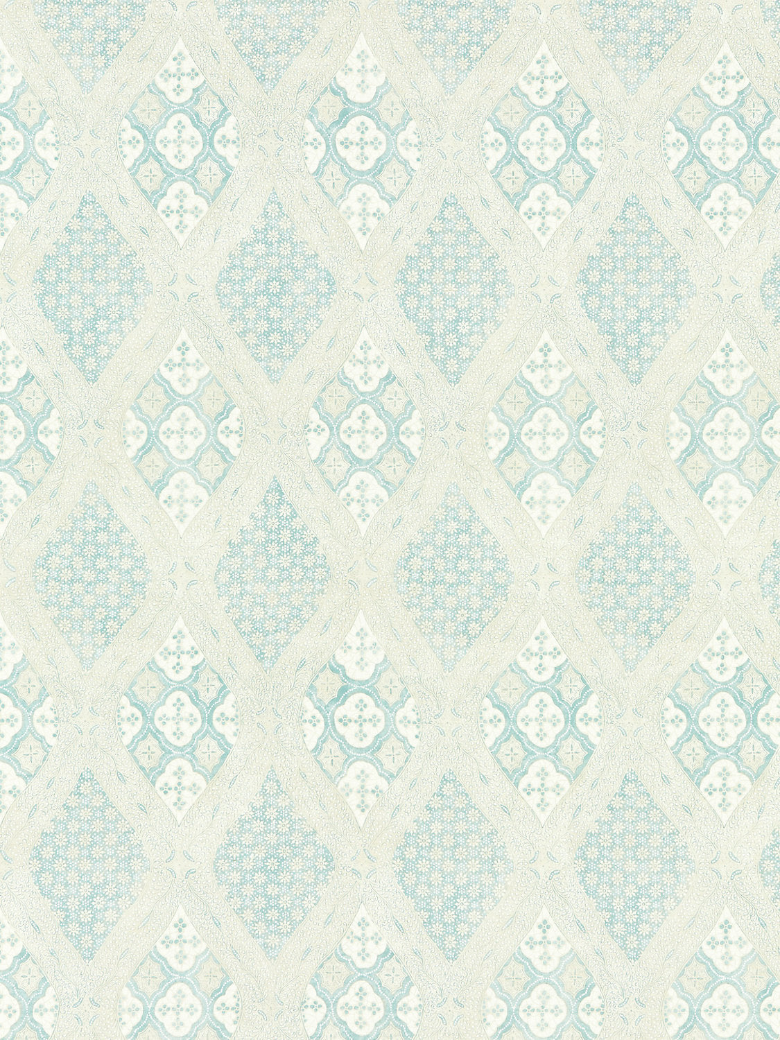 Farrah Print - Misty Island - Scalamandre Fabric