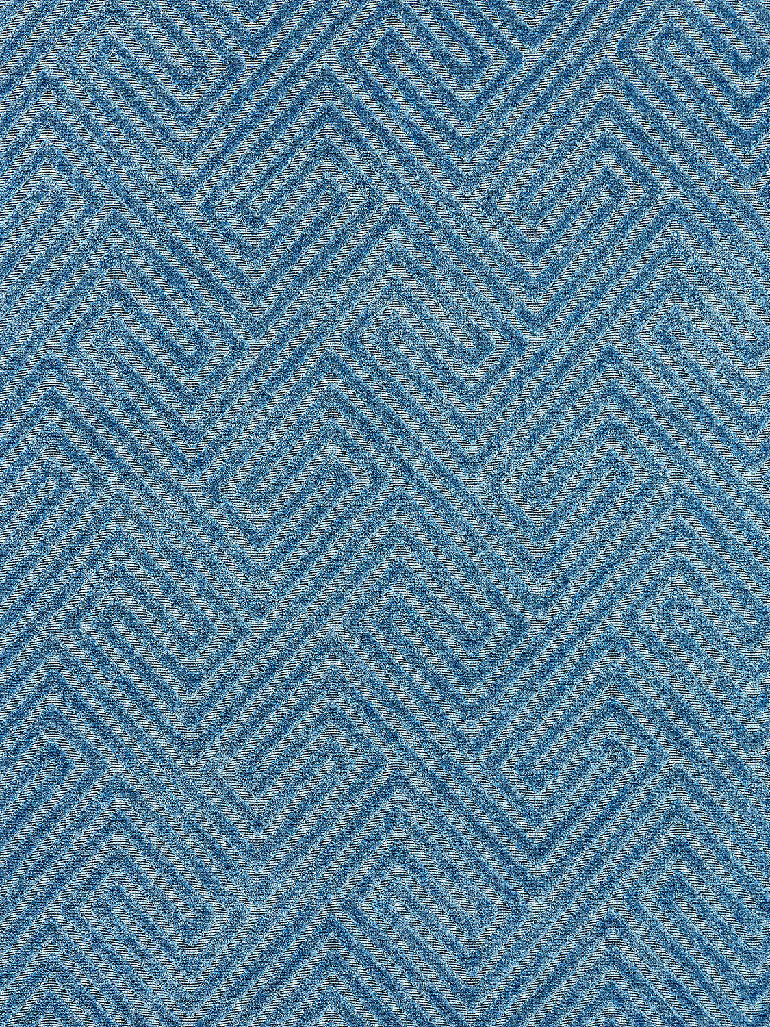 Meander Velvet - Denim