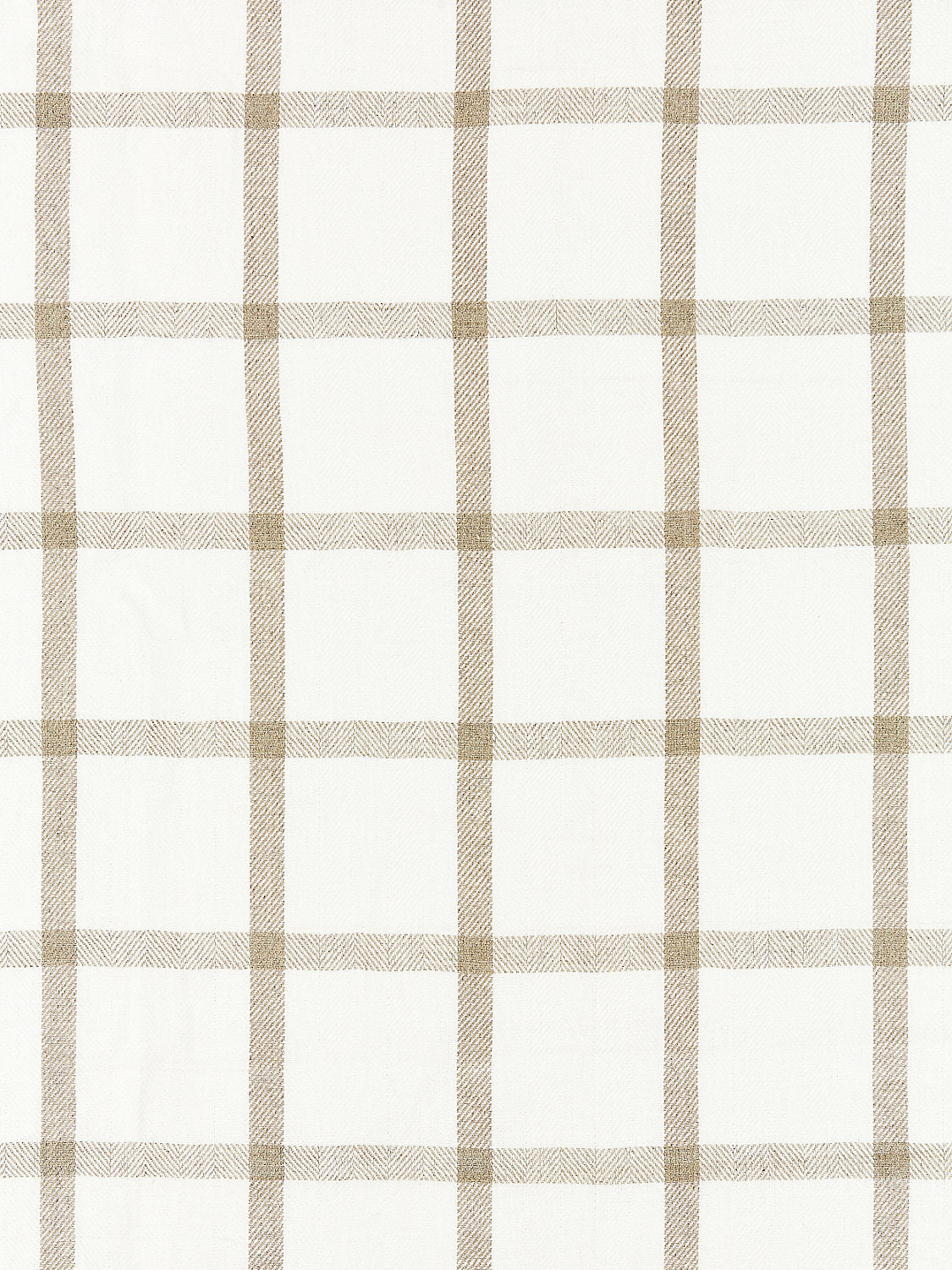 Wilton Linen Check - Linen - Scalamandre Fabric