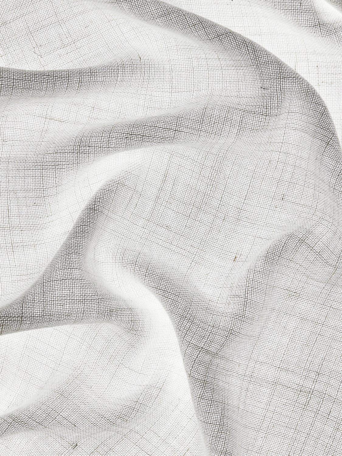 Snowflake Sheer - White