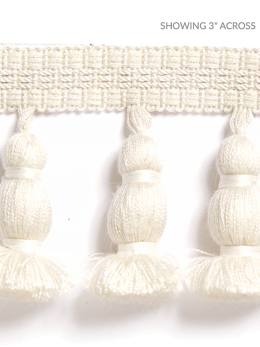 Halsey Onion Fringe - Ivory