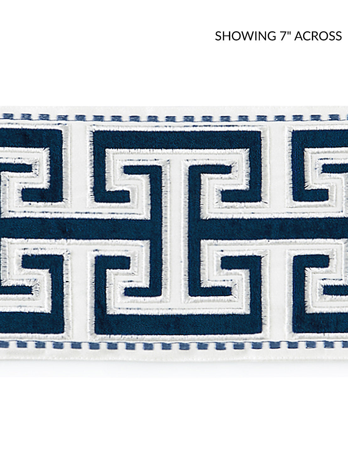 Luxor Velvet Tape - Porcelain - Scalamandre Trim