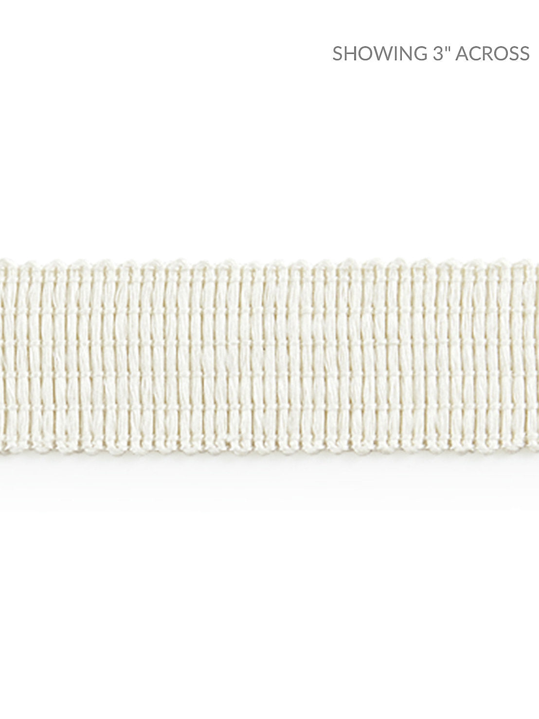 Kalle Linen Tape - Blanc - Scalamandre Trim