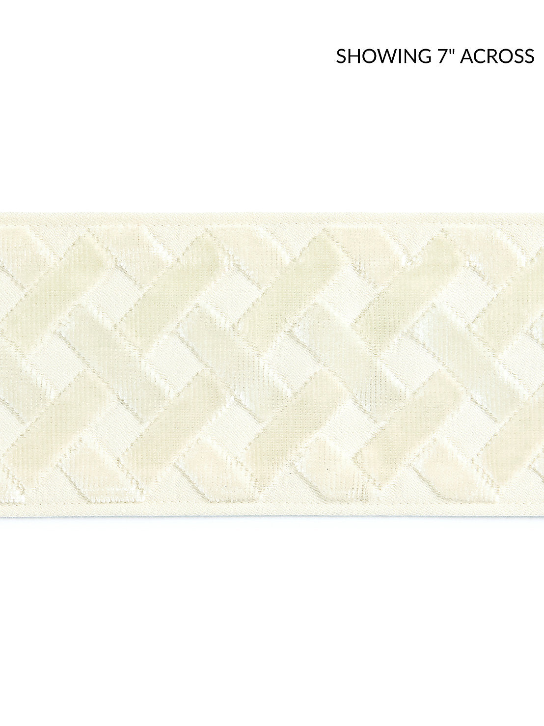 Parquet Velvet Tape - Bechamel - Scalamandre Trim