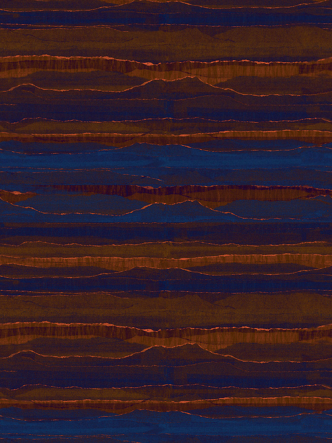 Hida - Blue Agate - Scalamandre Wallpaper