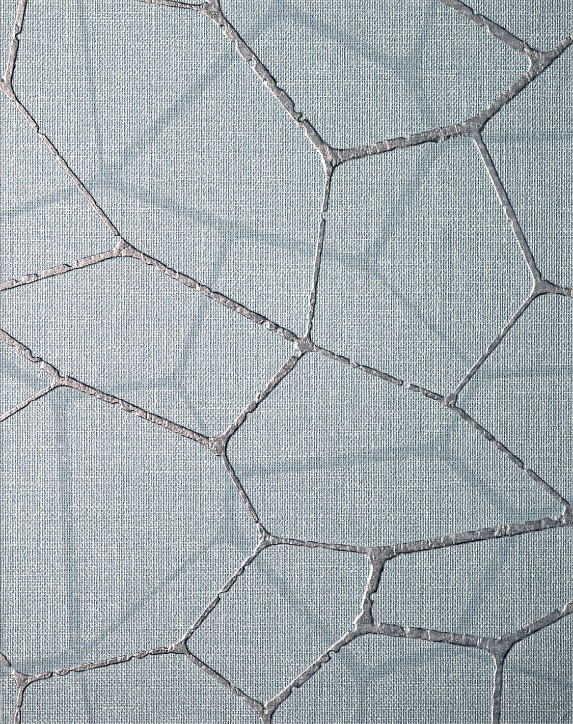 Lattice Wallcovering - Silver Sky - Scalamandre Wallpaper