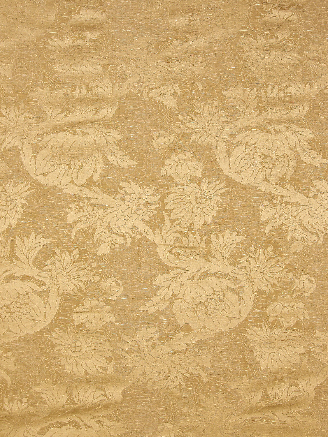 Damas Parc Monceau - Yellow - Scalamandre Fabric