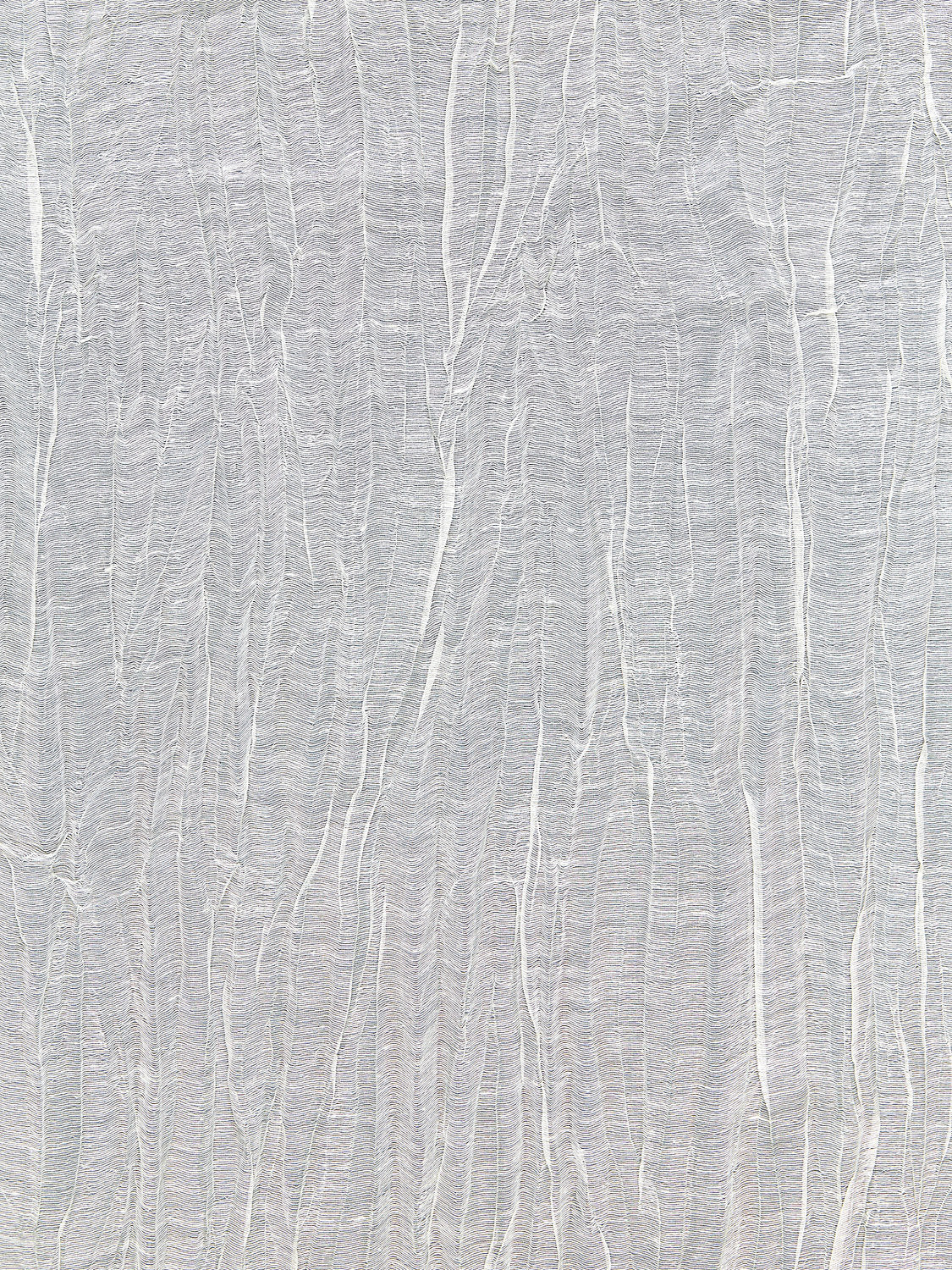 Pleated Linen Sheer - Ivory