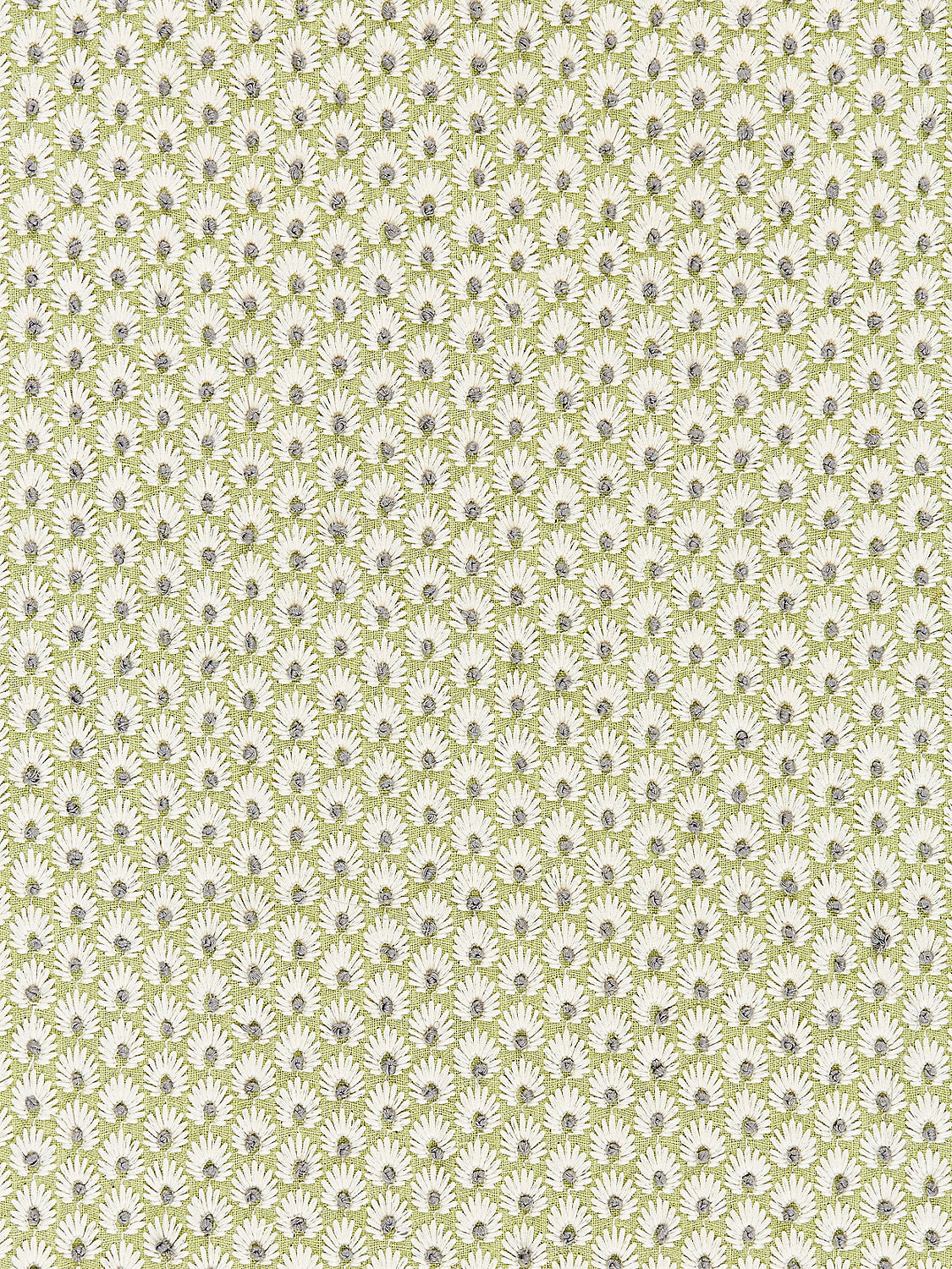 Fleur Embroidery - Celery - Scalamandre Fabric