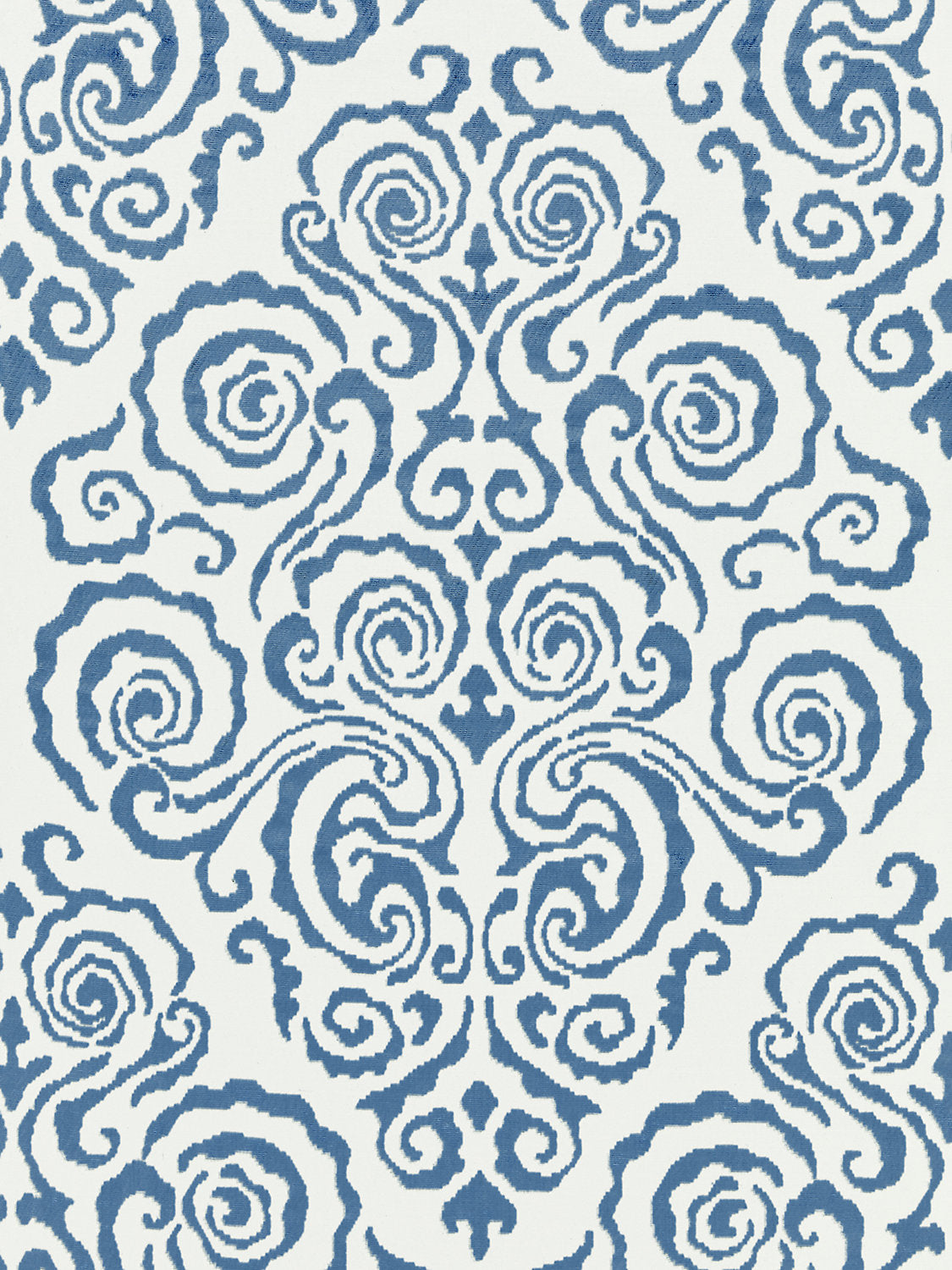 Cirrus Velvet Damask - Morning Glory