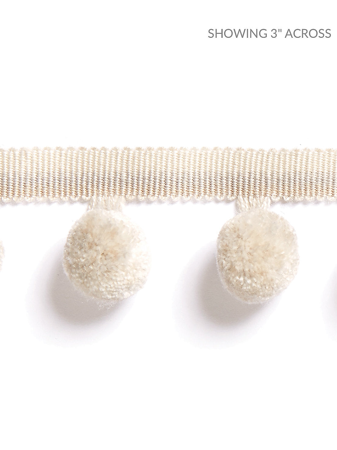 Osborne Pom Pom Fringe - Linen - Scalamandre Trim