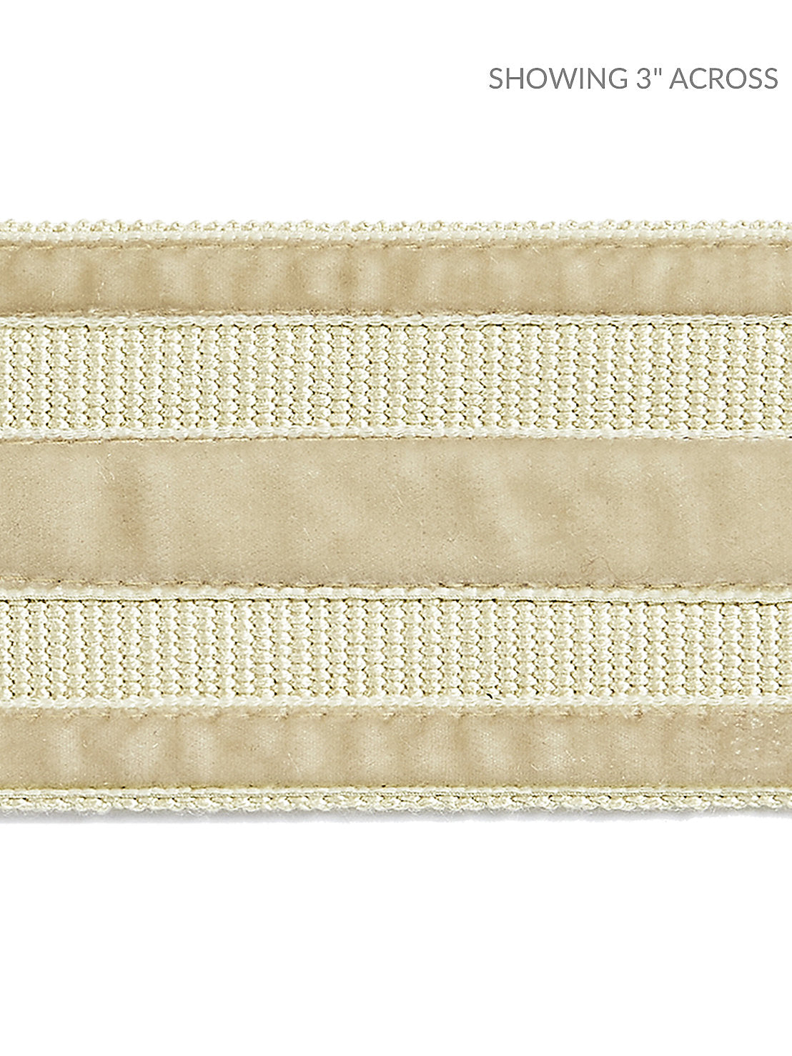 Runway Velvet Tape - Light Camel - Scalamandre Trim