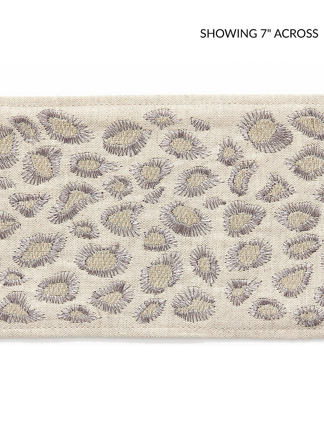 Catwalk Embroidered Tape - Looking Glass - Scalamandre Trim