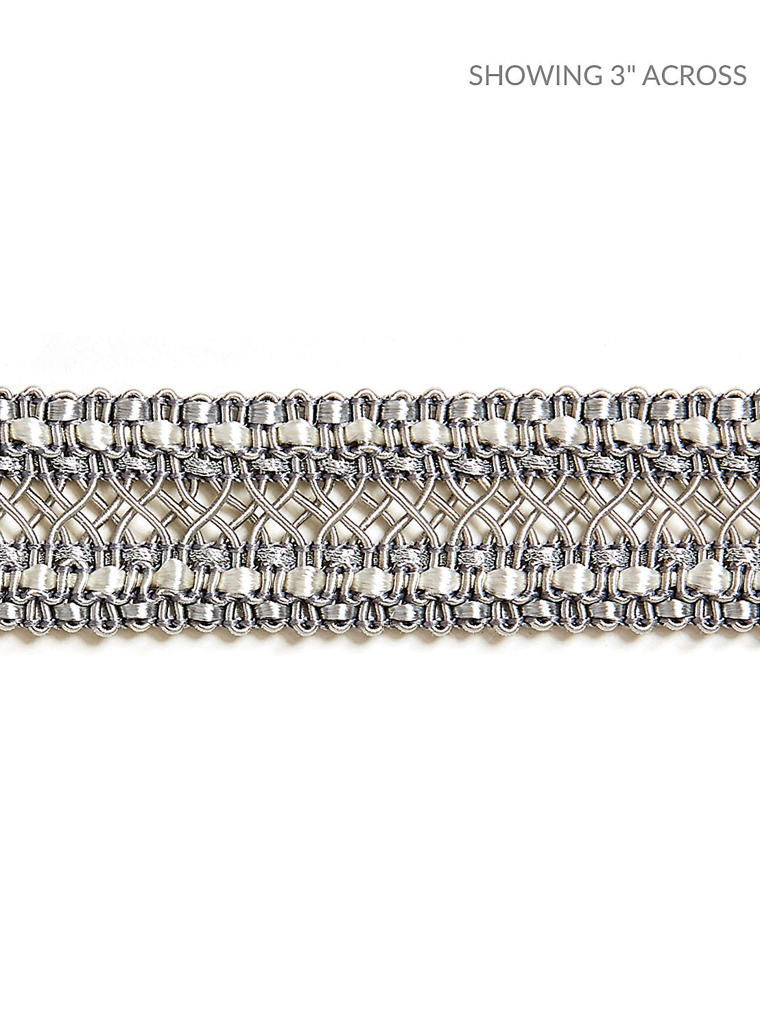 Selena Gimp Braid - Zinc - Scalamandre Trim