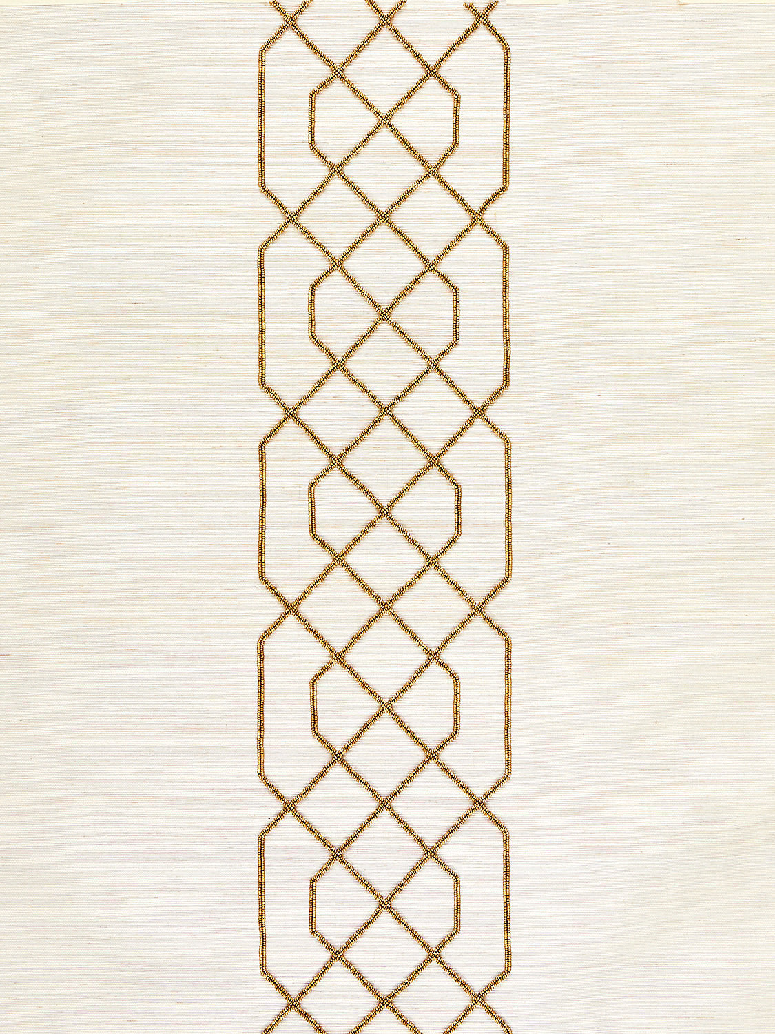 Adelaide Beaded Sisal - Burnished Gold