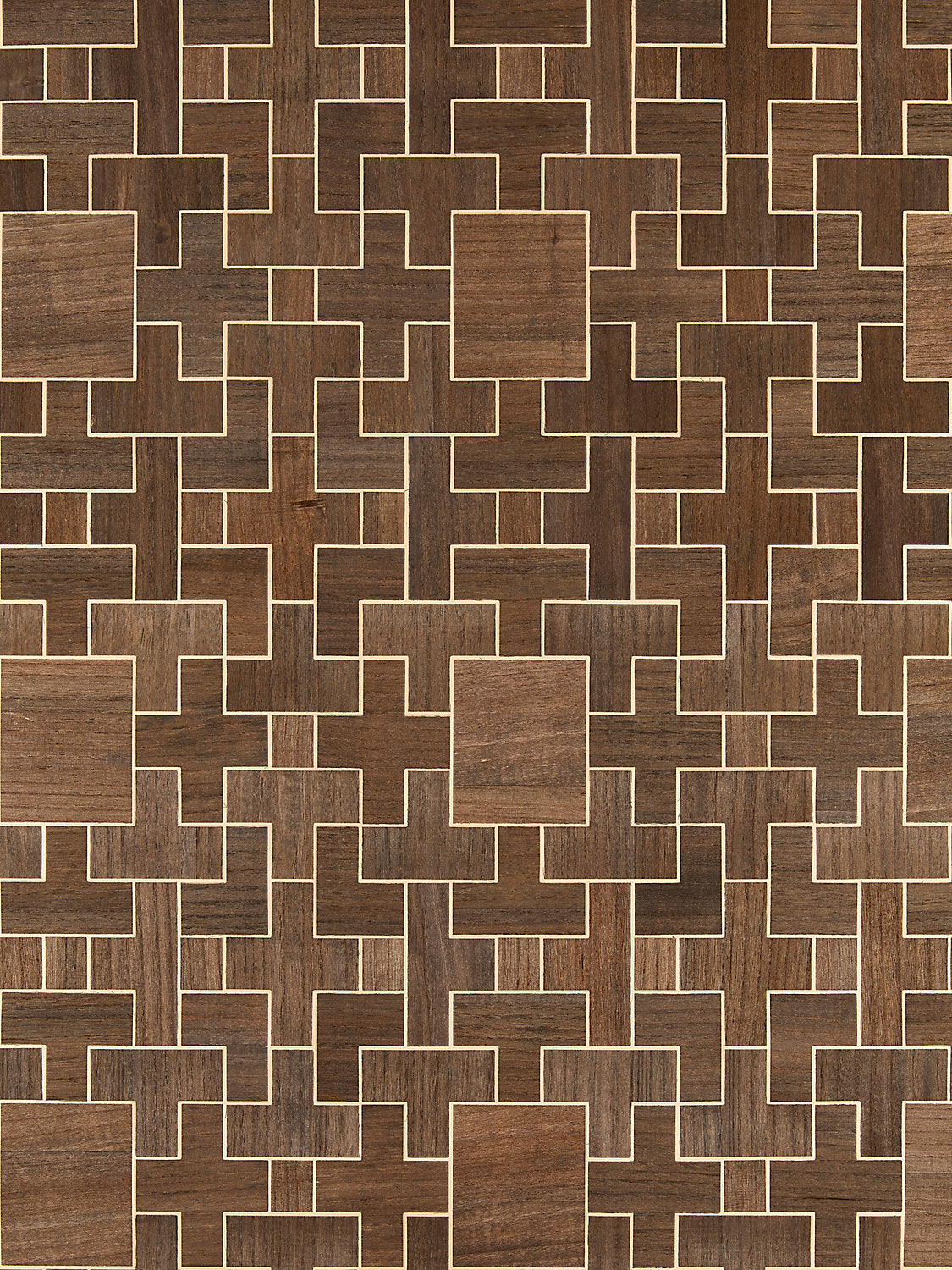 Allegro | Wood - Hazelnut - Scalamandre Wallpaper
