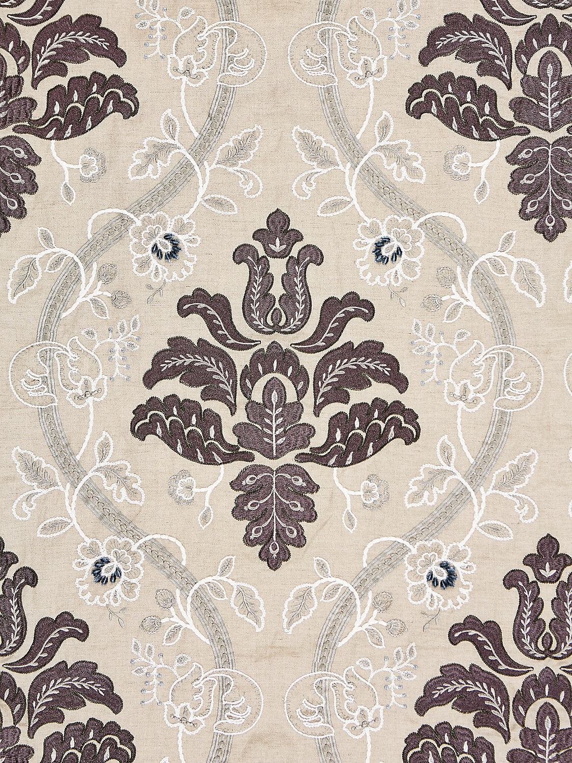 Isabella Embroidery - Graphite